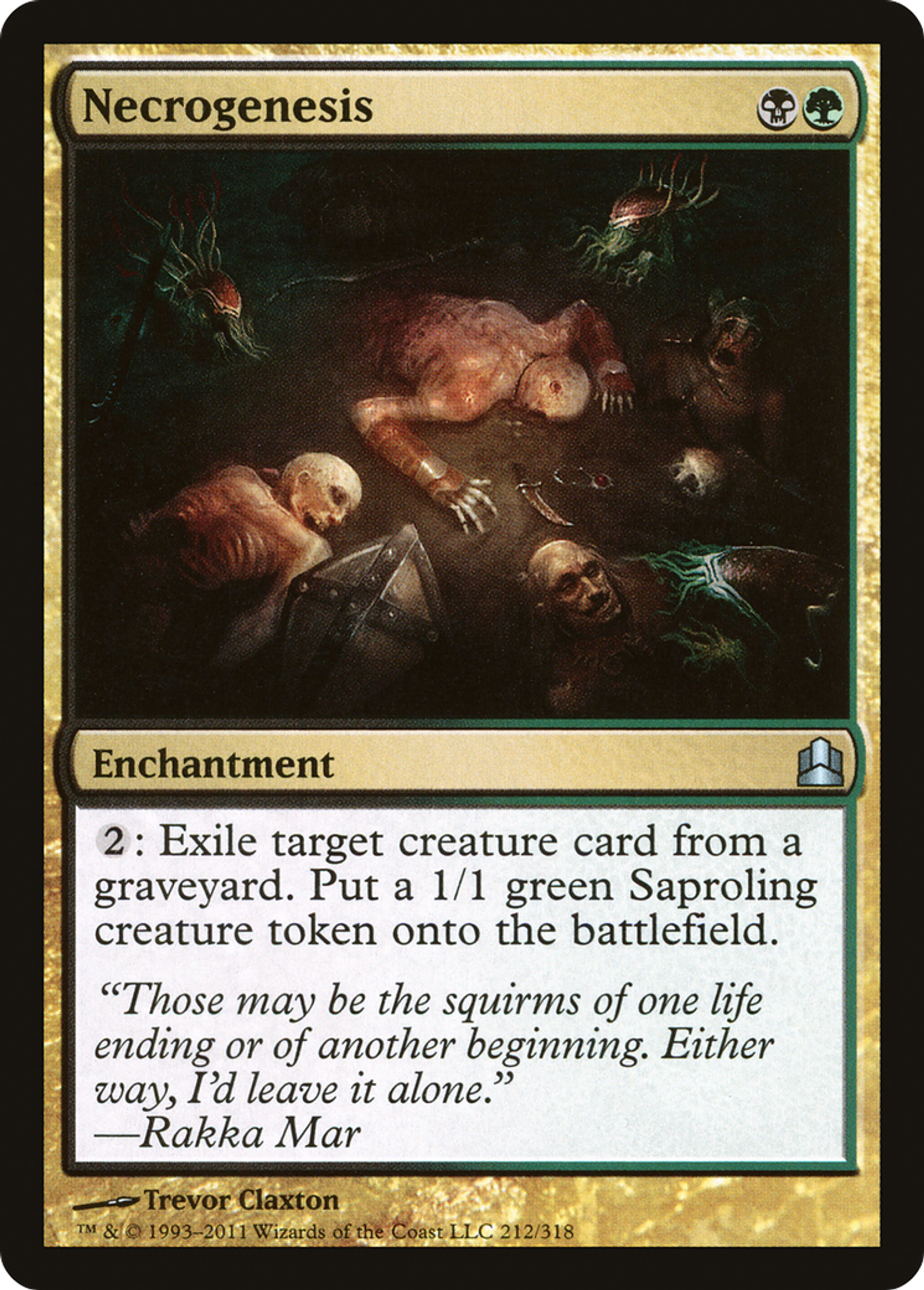 Necrogenesis — Commander 2011 — Magic: The Gathering