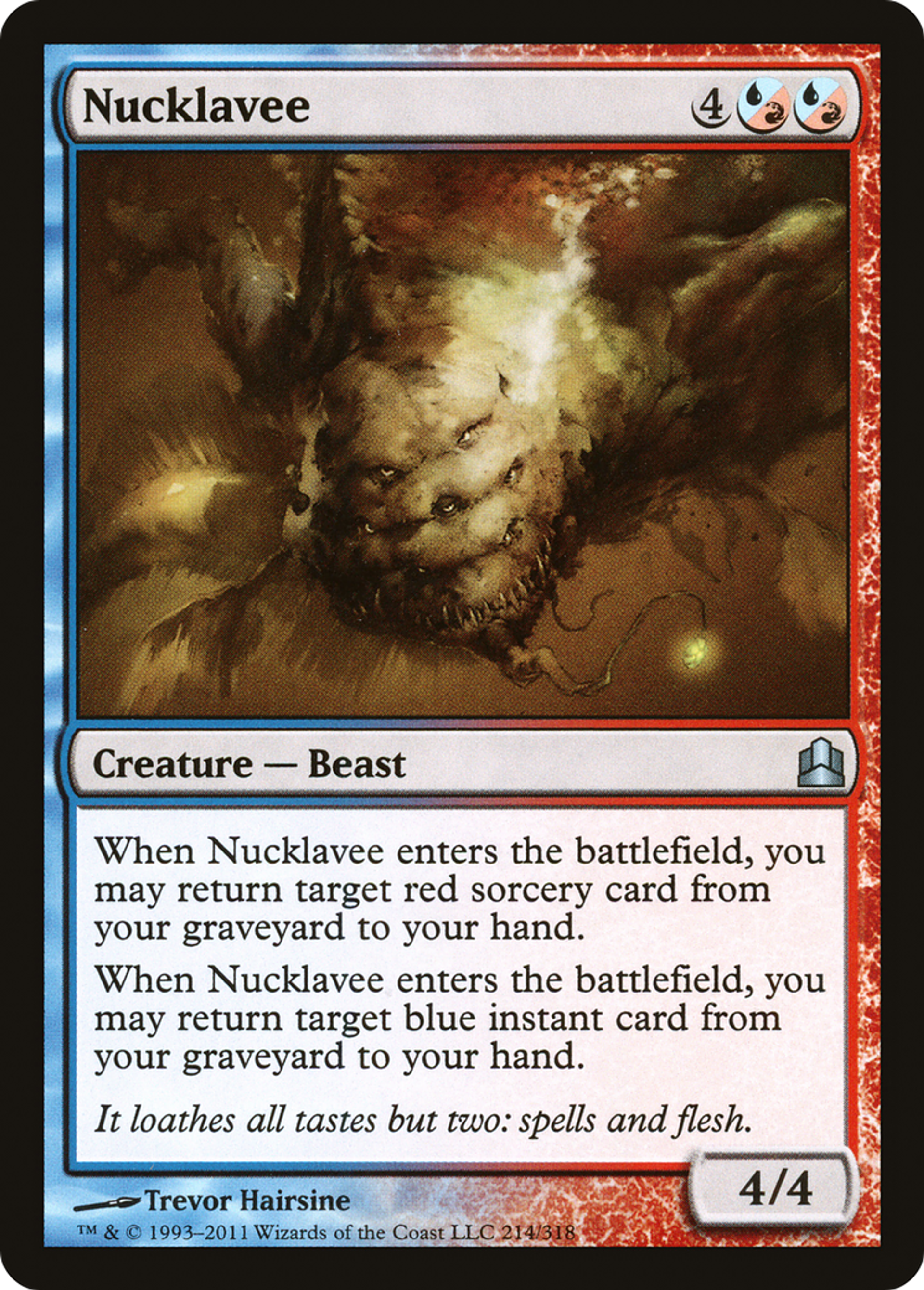 Nucklavee — Commander 2011 — Magic: The Gathering