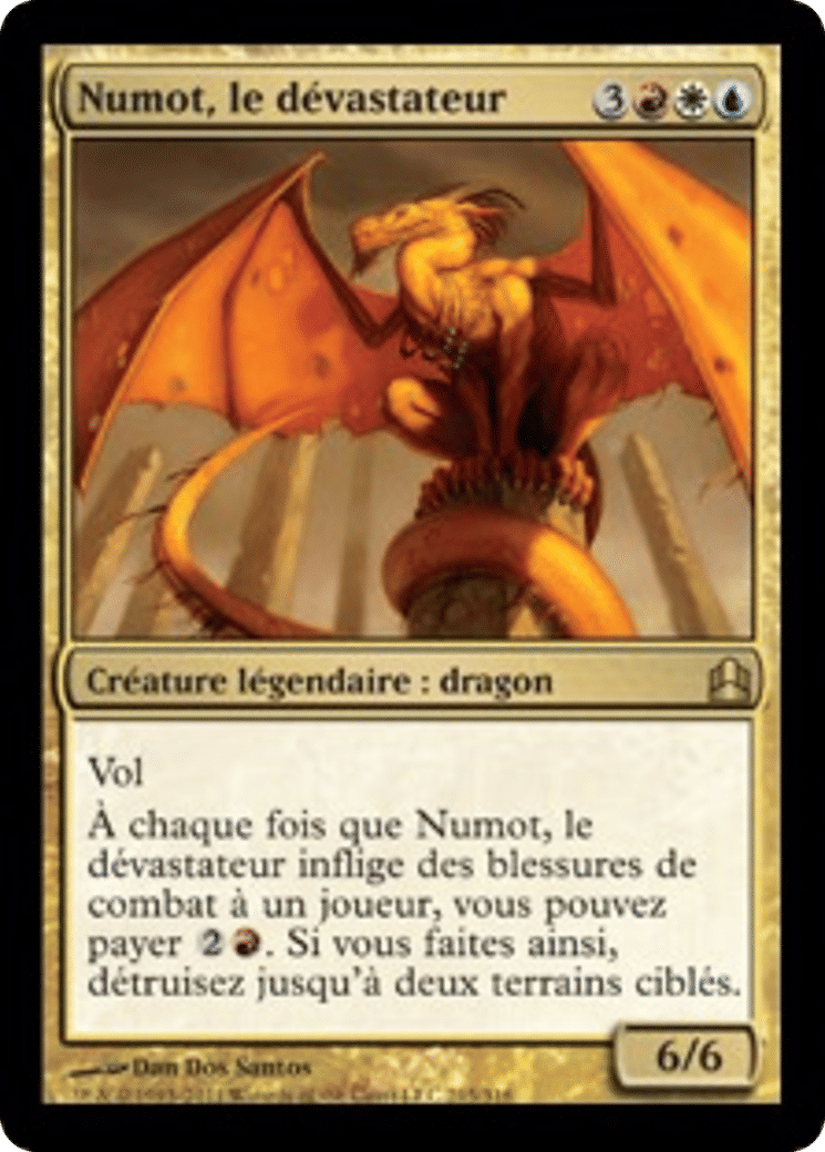 Numot, le dévastateur — Commander 2011 — Magic: The Gathering