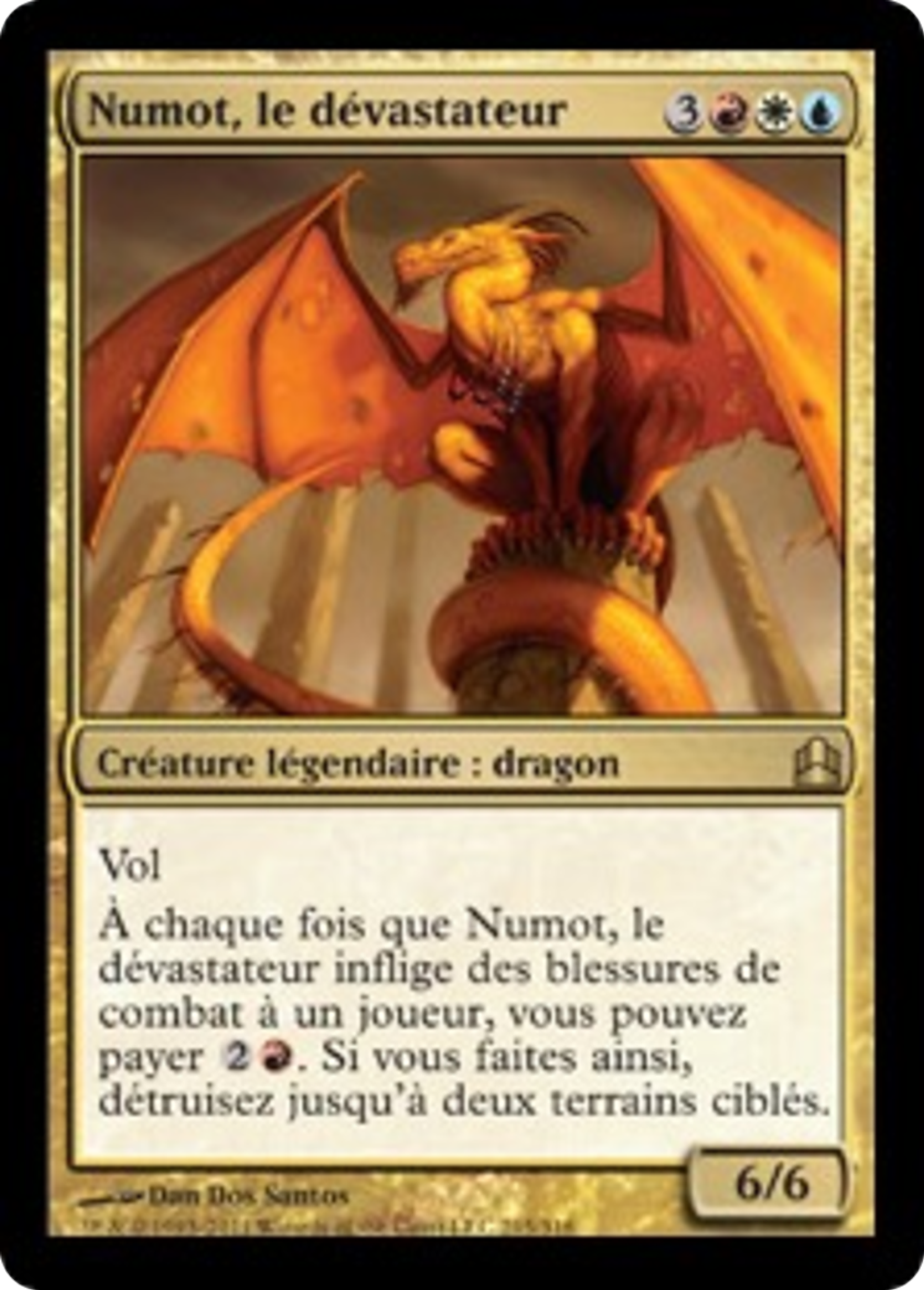 Numot, le dévastateur — Commander 2011 — Magic: The Gathering