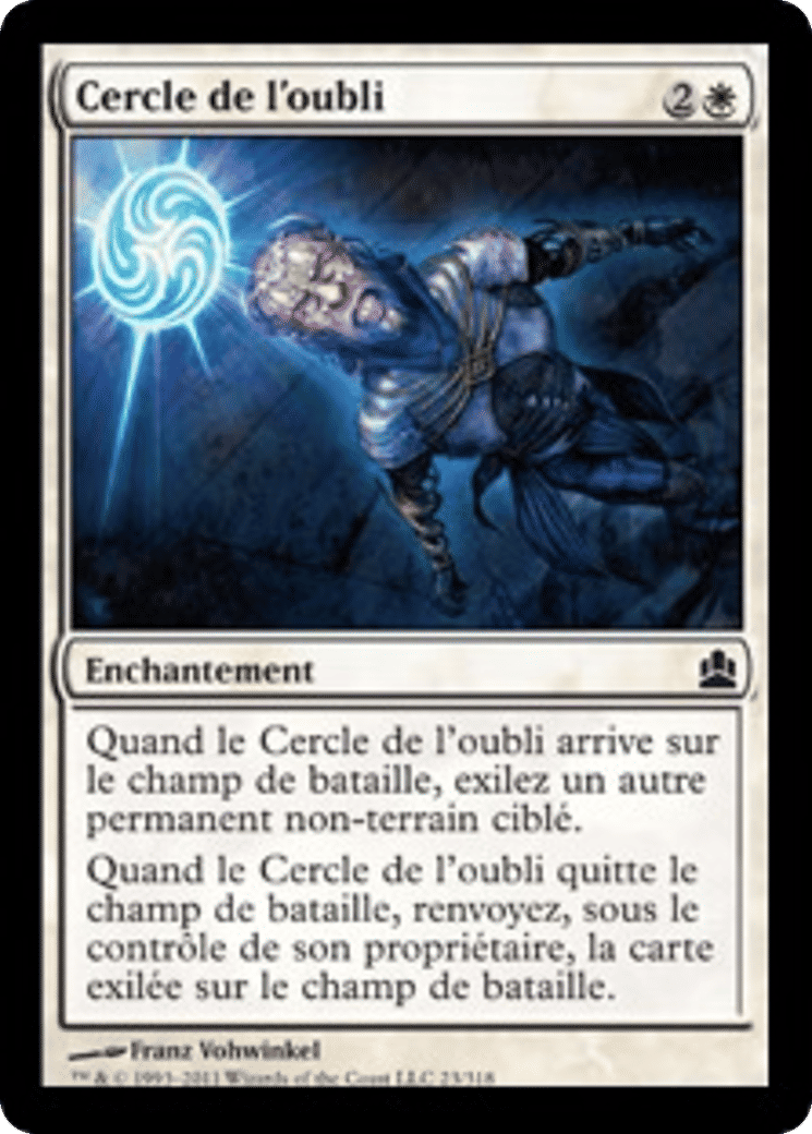Cercle de l'oubli — Commander 2011 — Magic: The Gathering