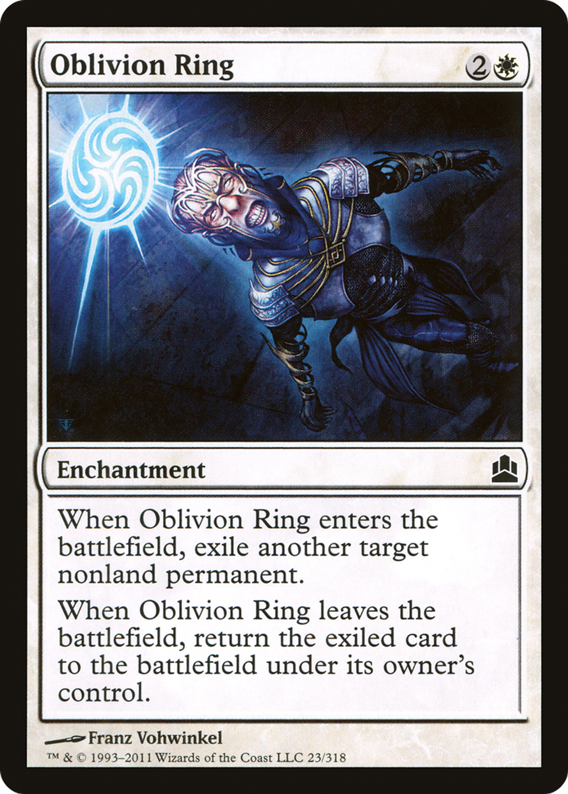Oblivion Ring — Commander 2011 — Magic: The Gathering