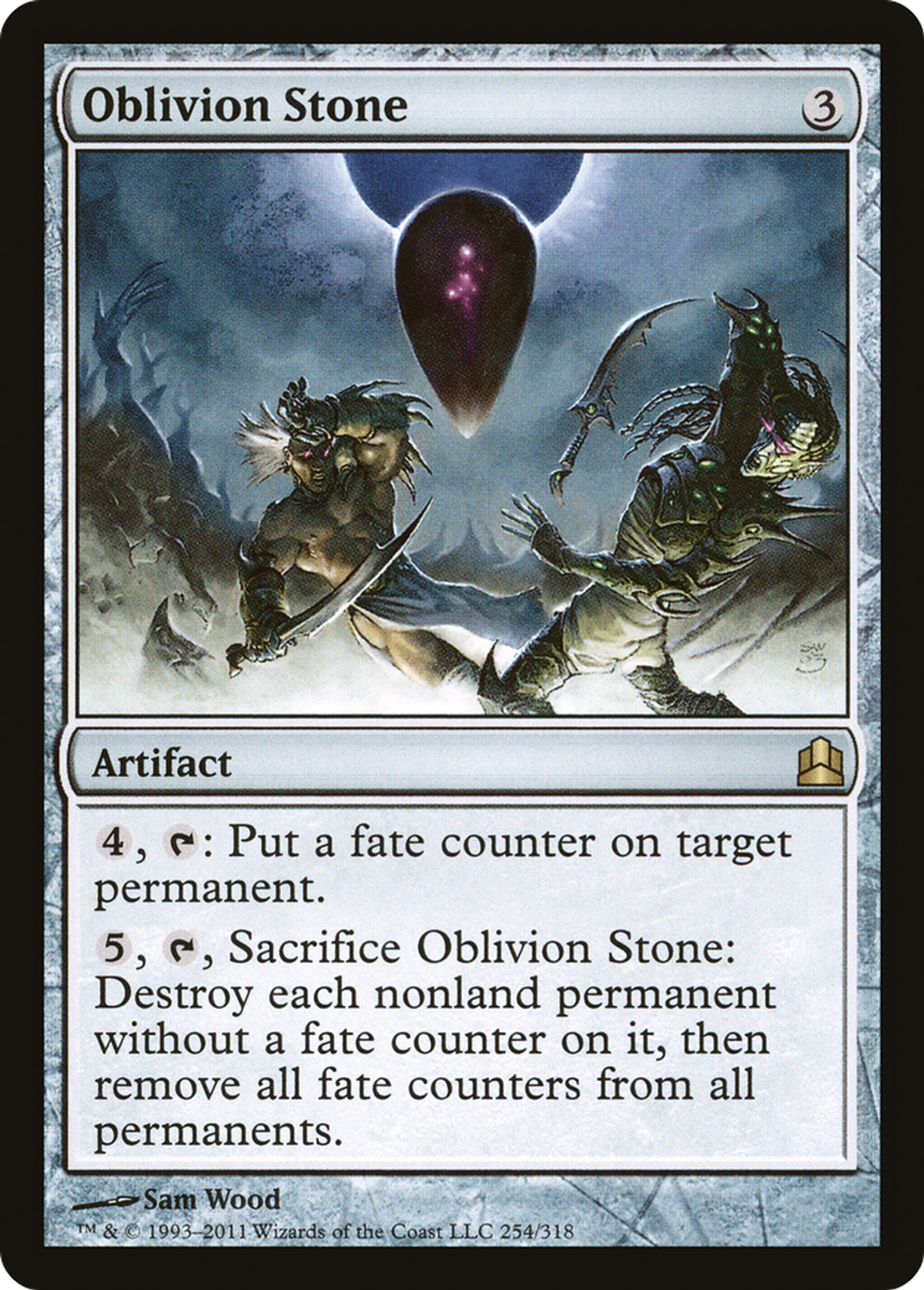 Pierre de l'oubli — Commander 2011 — Magic: The Gathering