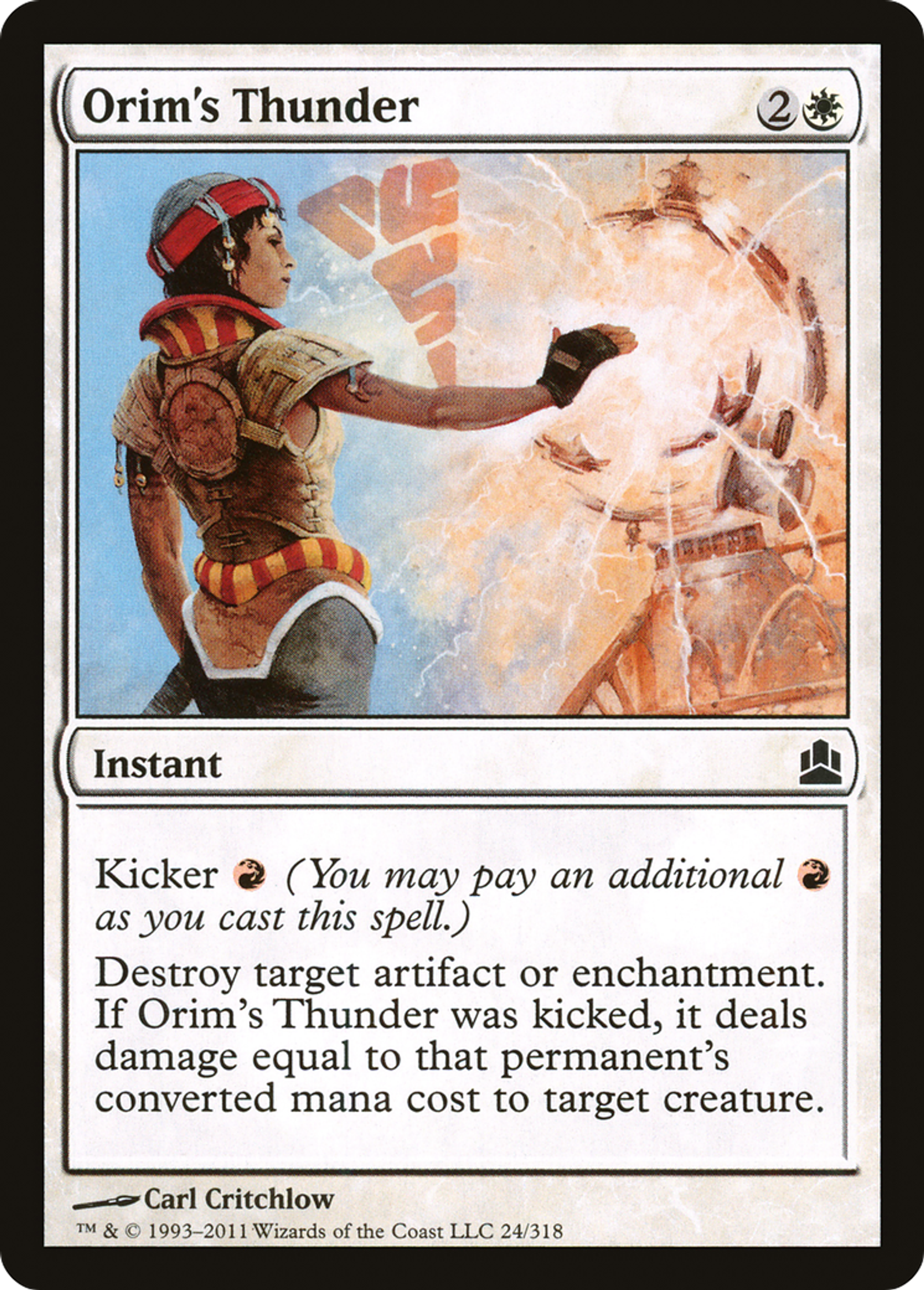 Orim's Thunder — Commander 2011 — Magic: The Gathering