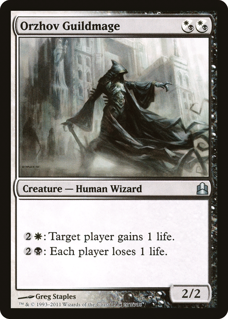 Orzhov Guildmage — Commander 2011 — Magic: The Gathering