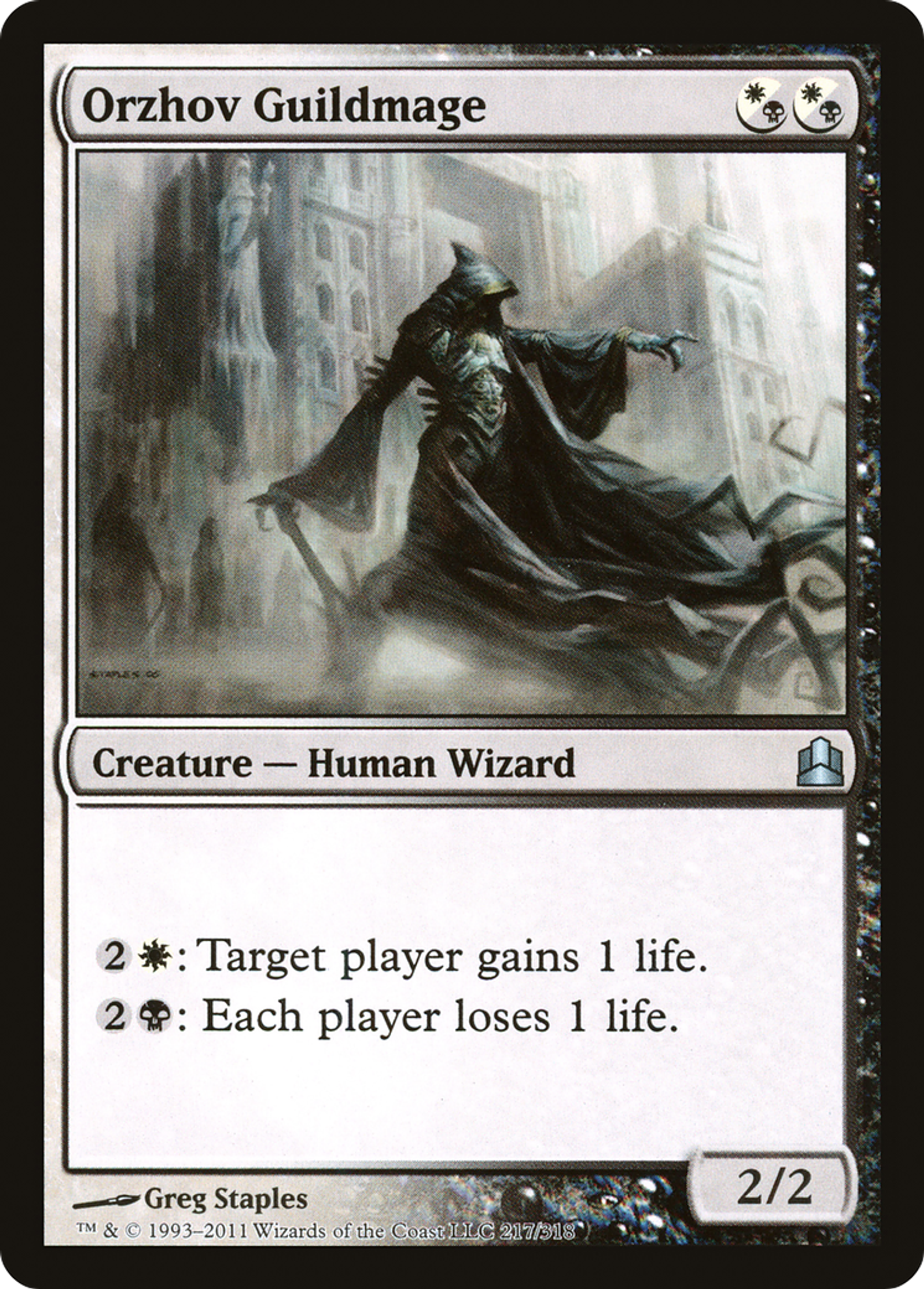 Orzhov Guildmage — Commander 2011 — Magic: The Gathering