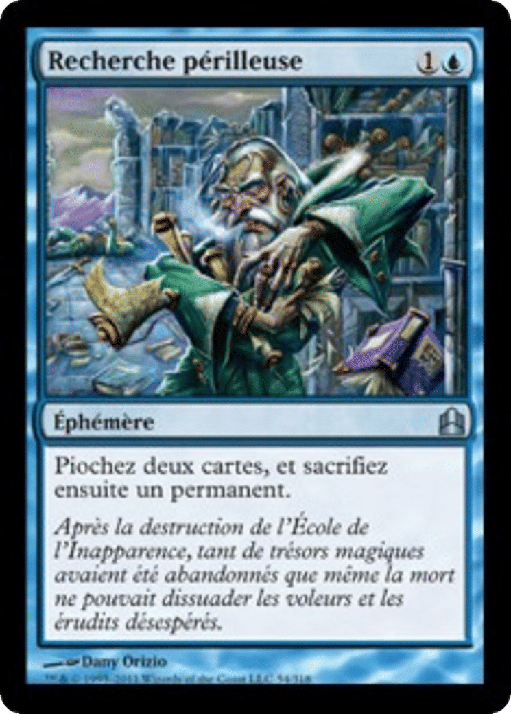 Recherche périlleuse — Commander 2011 — Magic: The Gathering