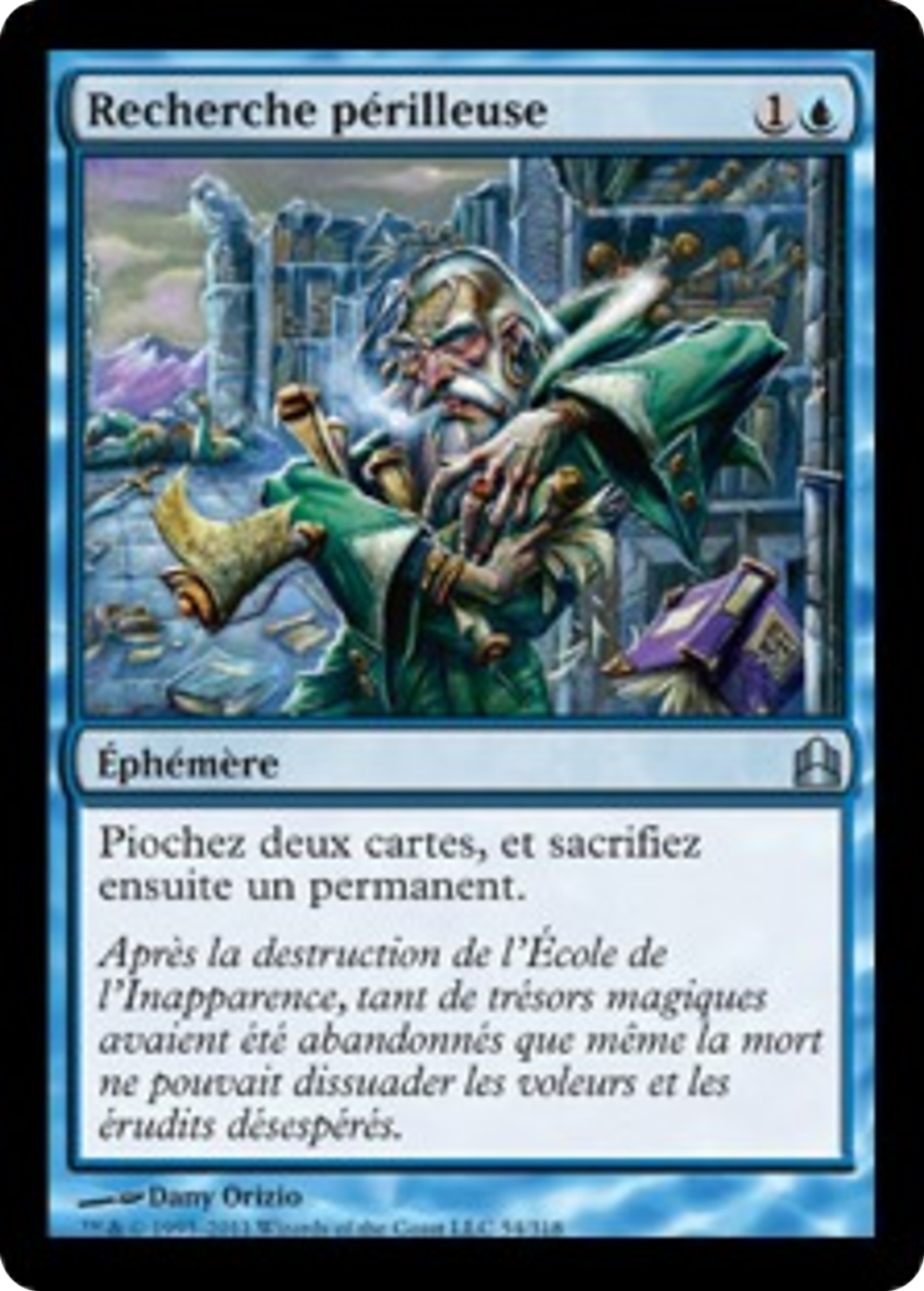 Recherche périlleuse — Commander 2011 — Magic: The Gathering
