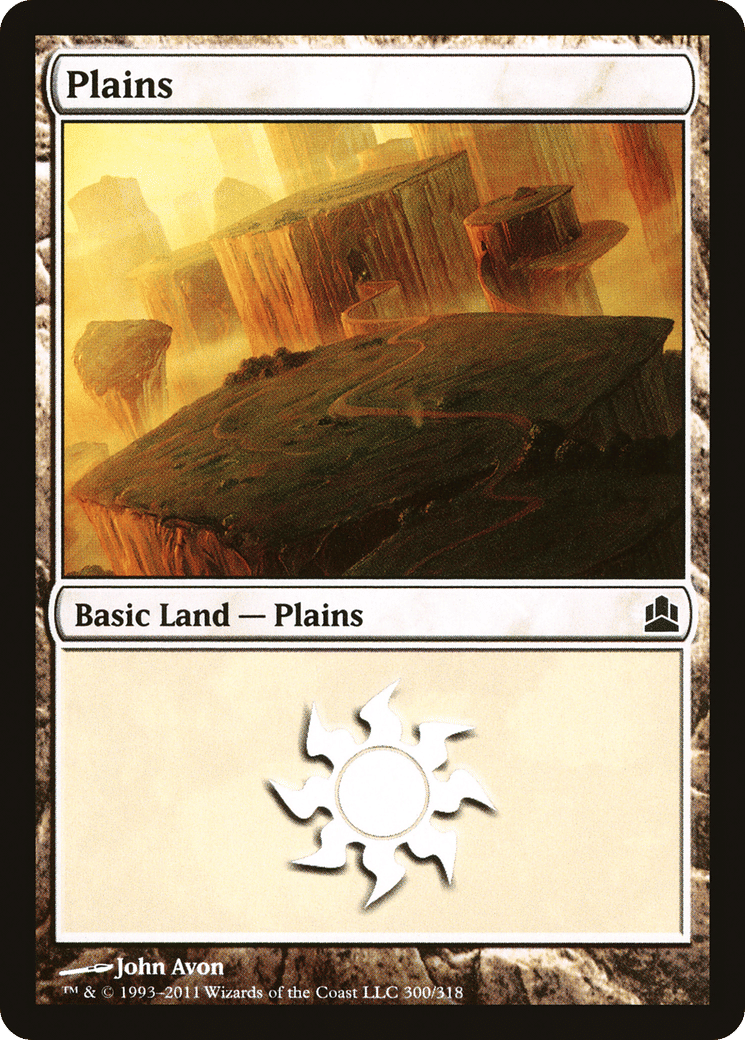 Plains — Commander 2011 — Magic: The Gathering