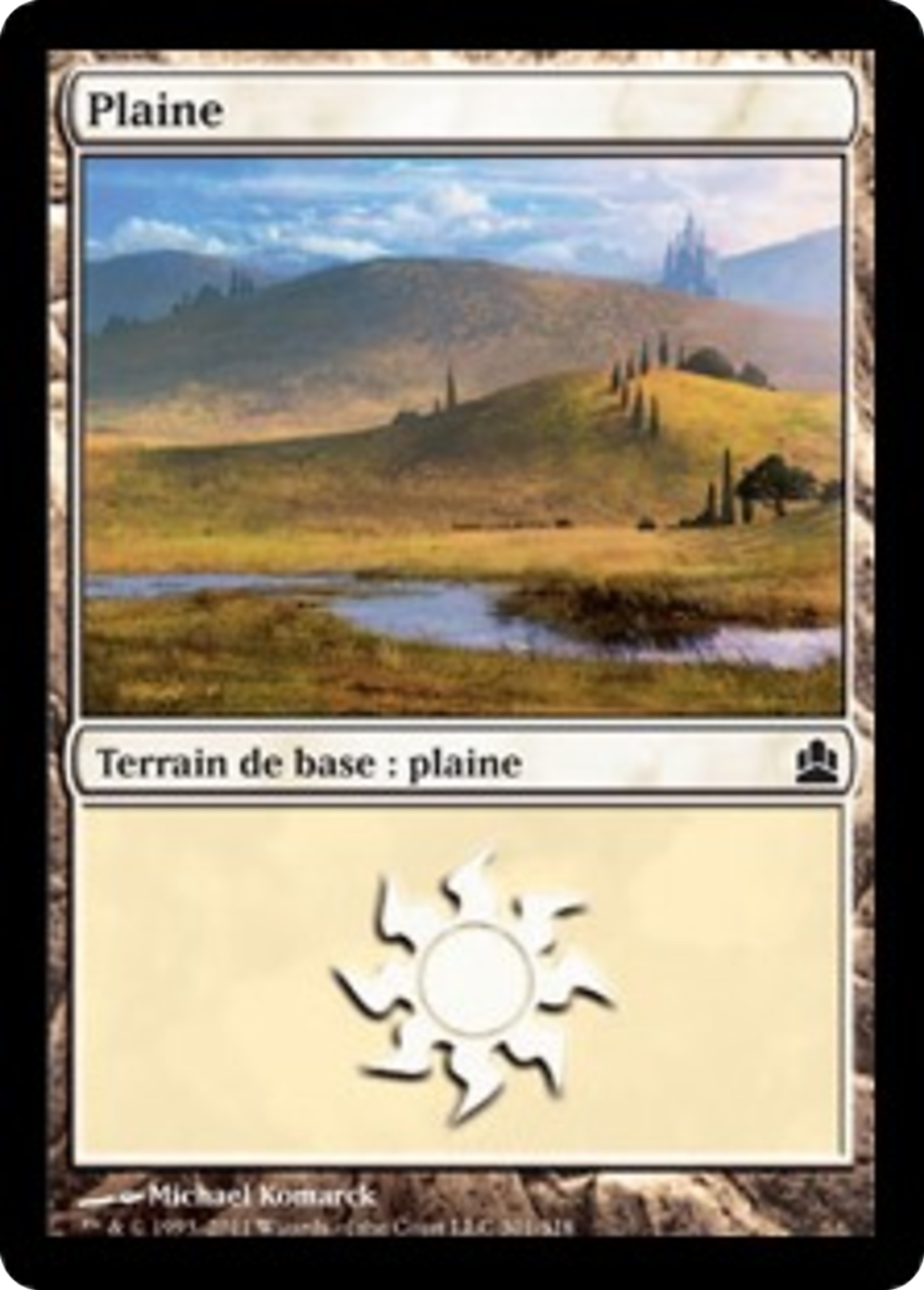 Plaine — Commander 2011 — Magic: The Gathering