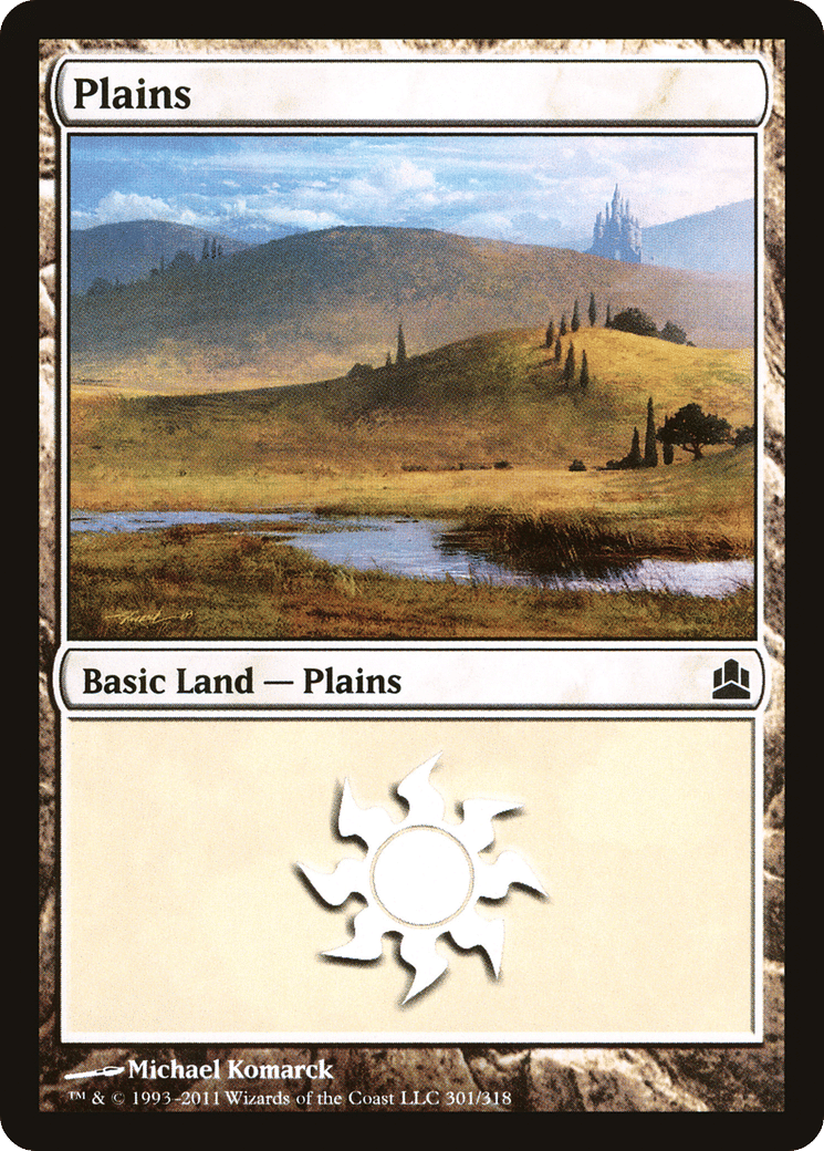 Plains — Commander 2011 — Magic: The Gathering