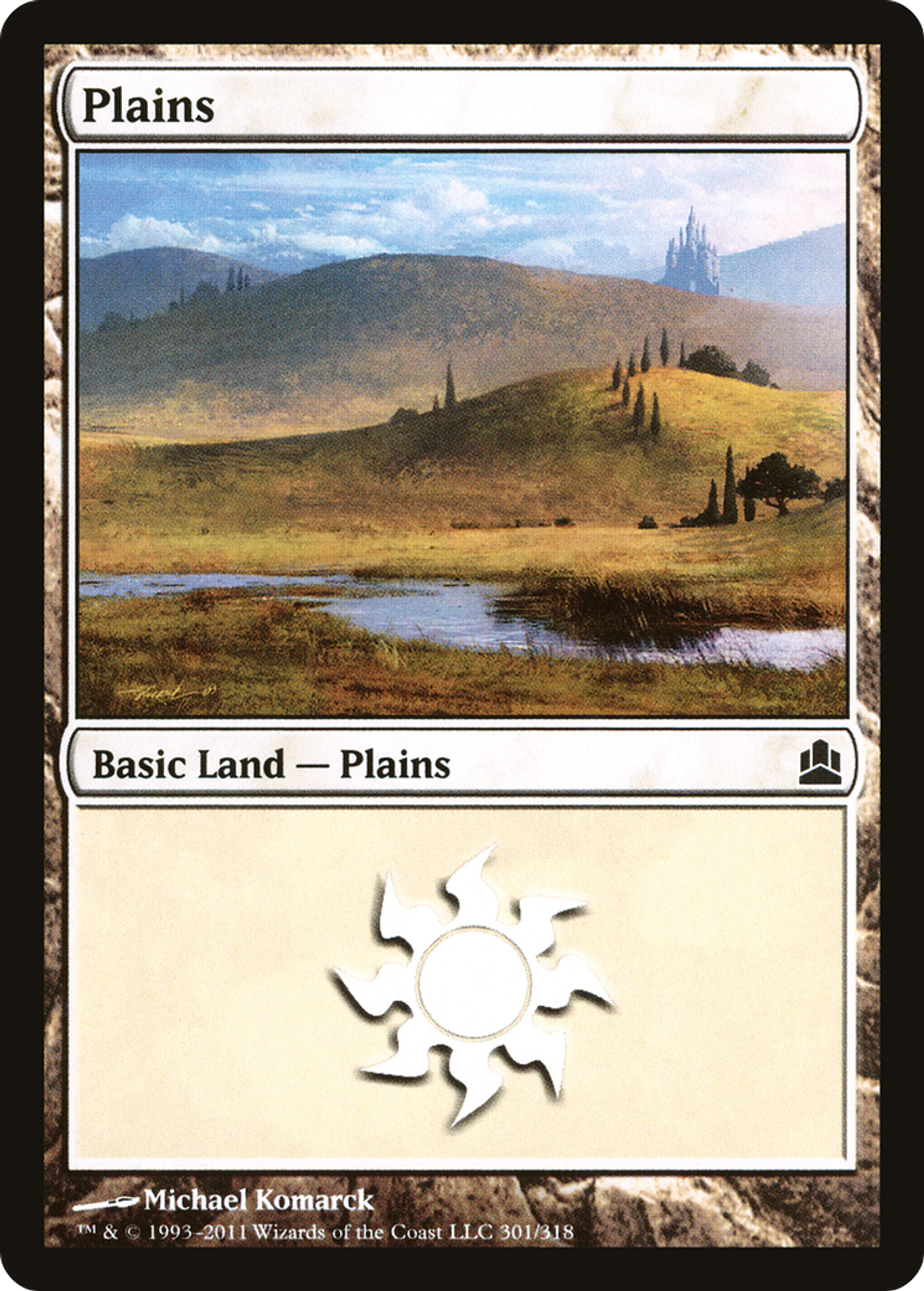 Plains — Commander 2011 — Magic: The Gathering