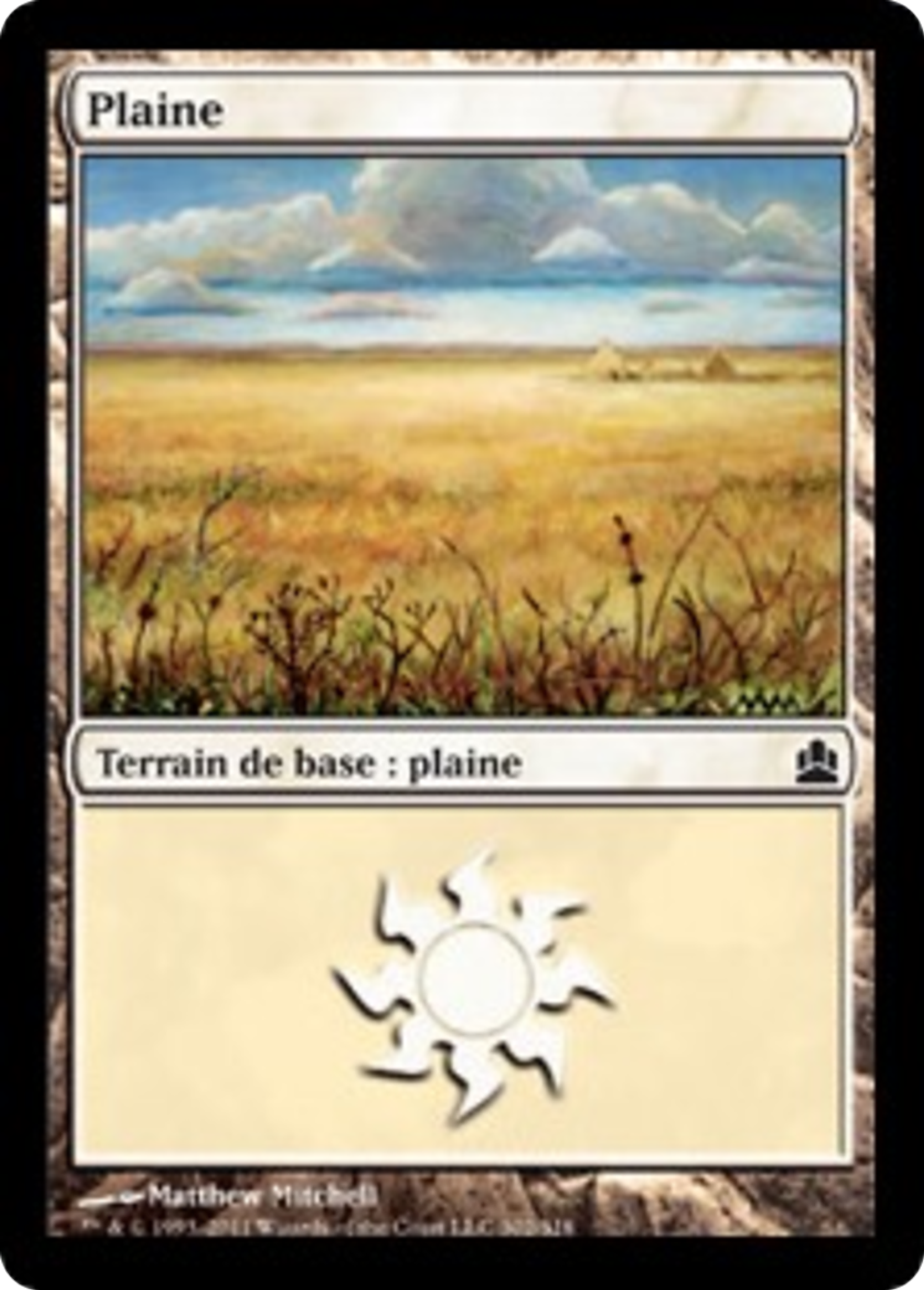 Plaine — Commander 2011 — Magic: The Gathering