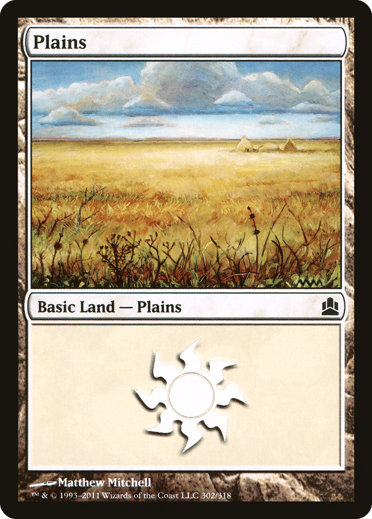 Plains — Commander 2011 — Magic: The Gathering