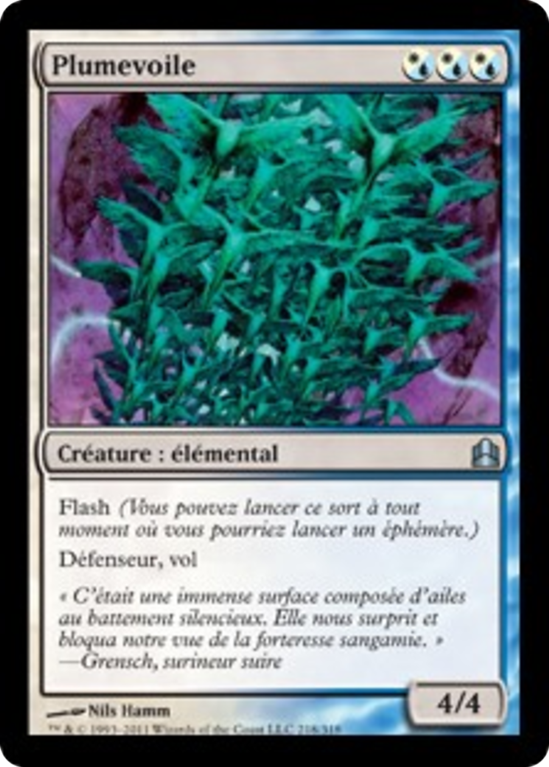 Plumevoile — Commander 2011 — Magic: The Gathering