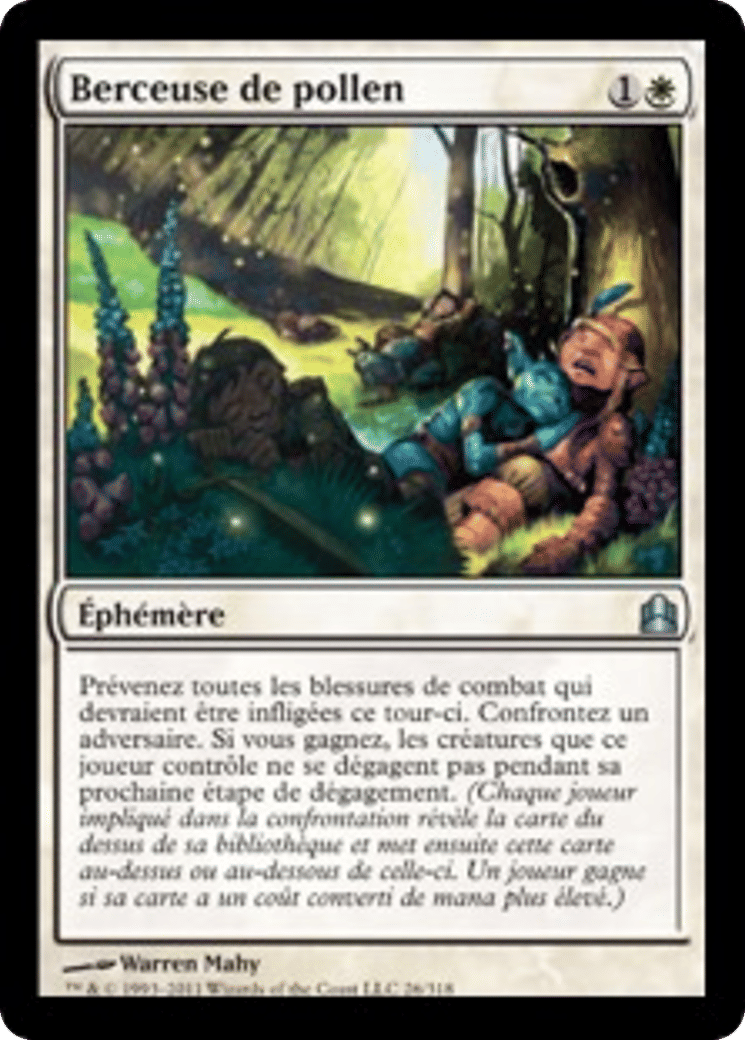 Berceuse de pollen — Commander 2011 — Magic: The Gathering