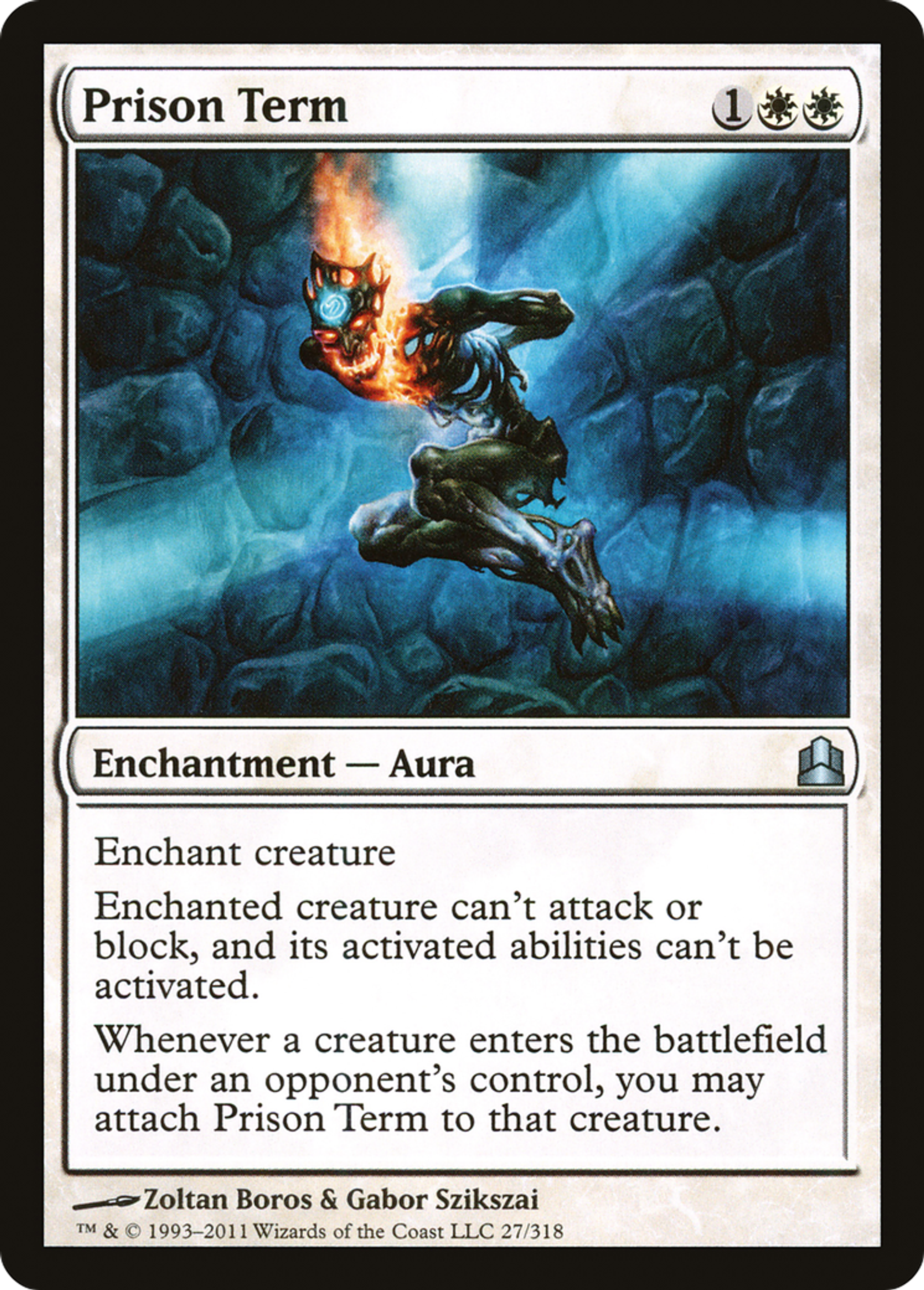 Peine de prison — Commander 2011 — Magic: The Gathering