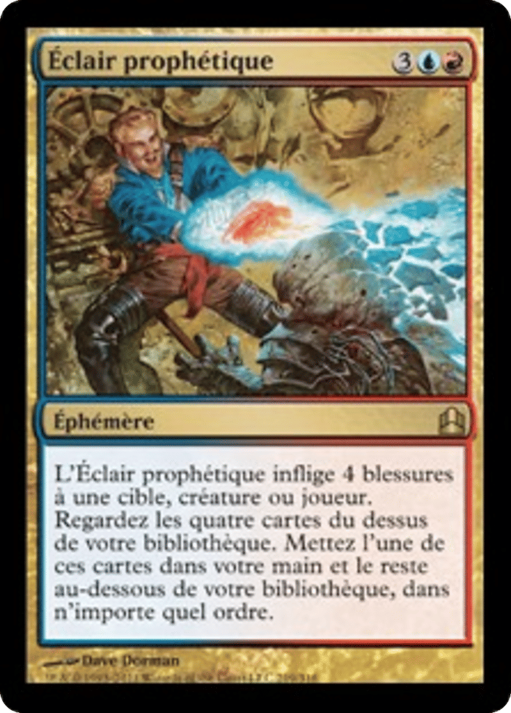 Éclair prophétique — Commander 2011 — Magic: The Gathering