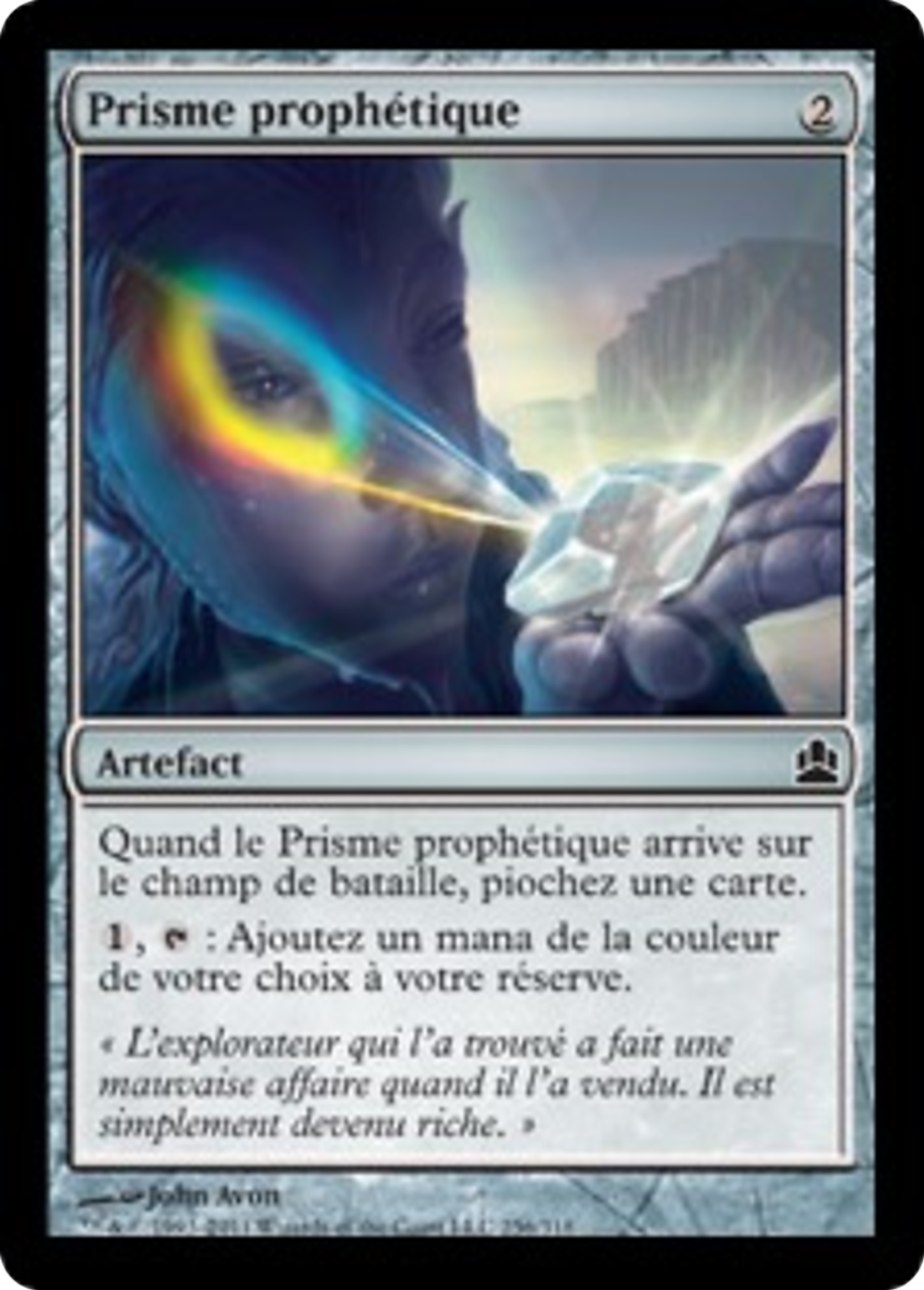 Prisme prophétique — Commander 2011 — Magic: The Gathering