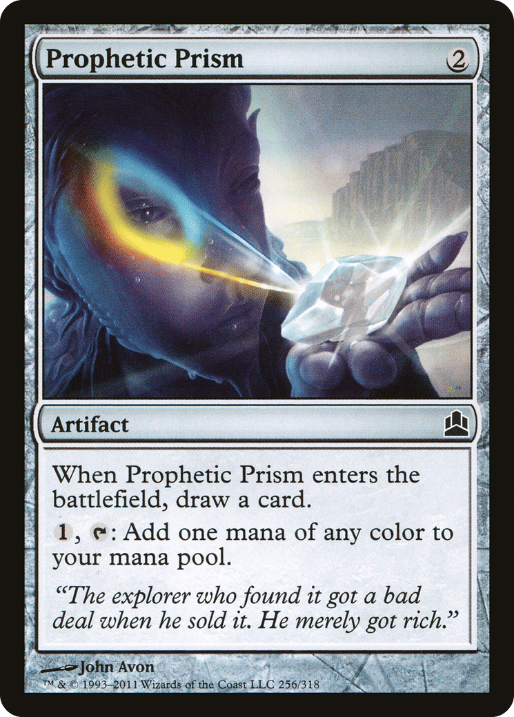 Prophetic Prism — Commander 2011 — Magic: The Gathering