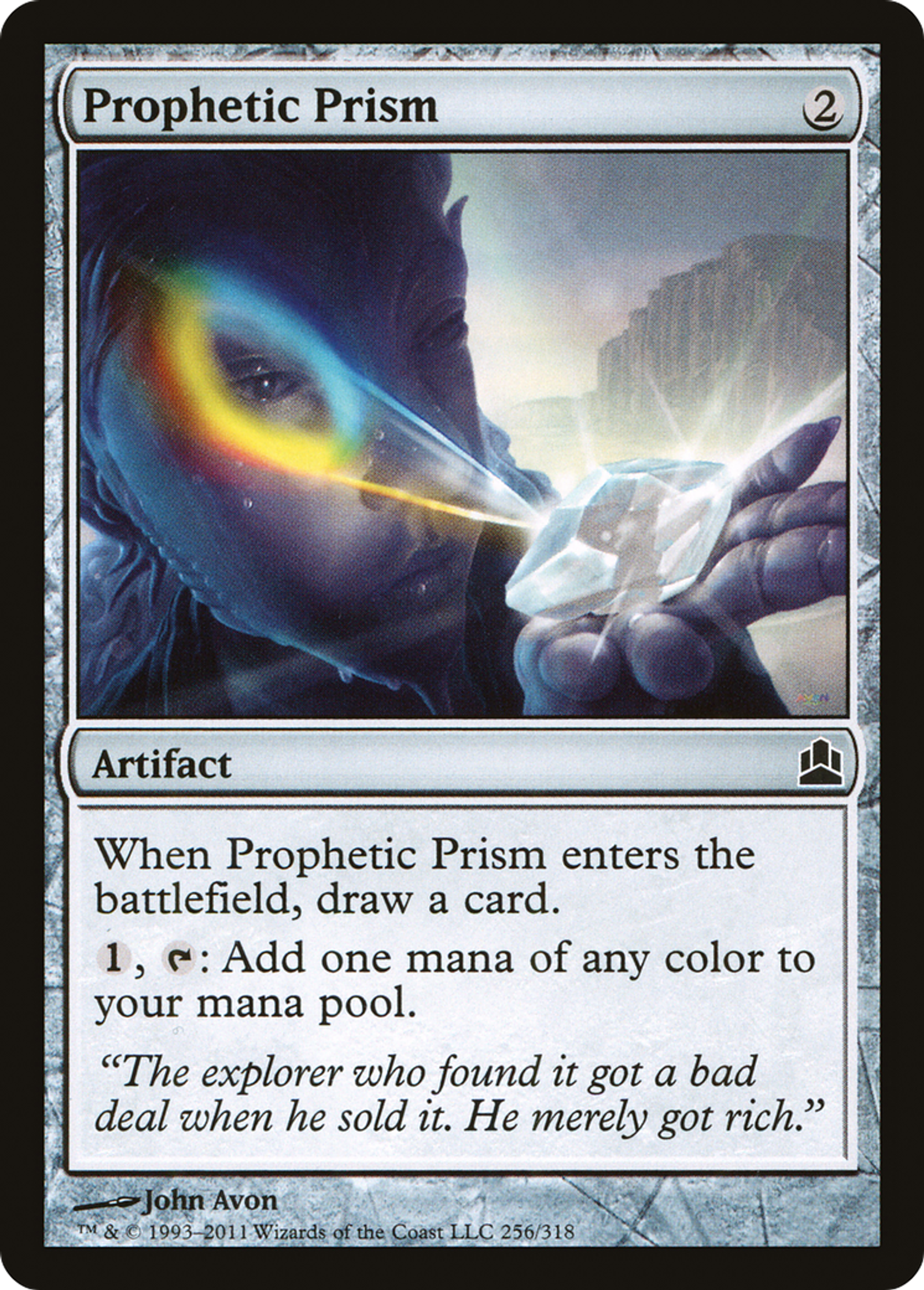 Prisme prophétique — Commander 2011 — Magic: The Gathering