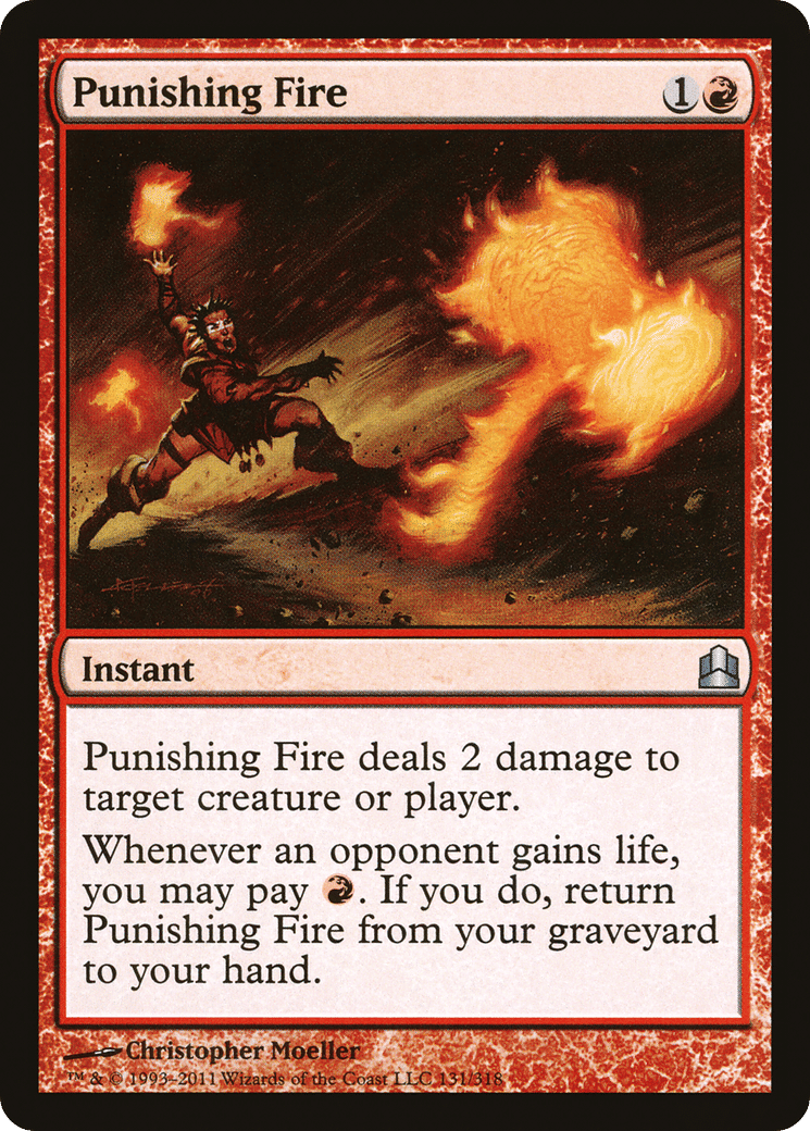 Punishing Fire — Commander 2011 — Magic: The Gathering