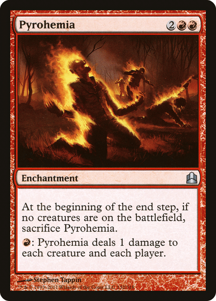 Pyrohemia — Commander 2011 — Magic: The Gathering