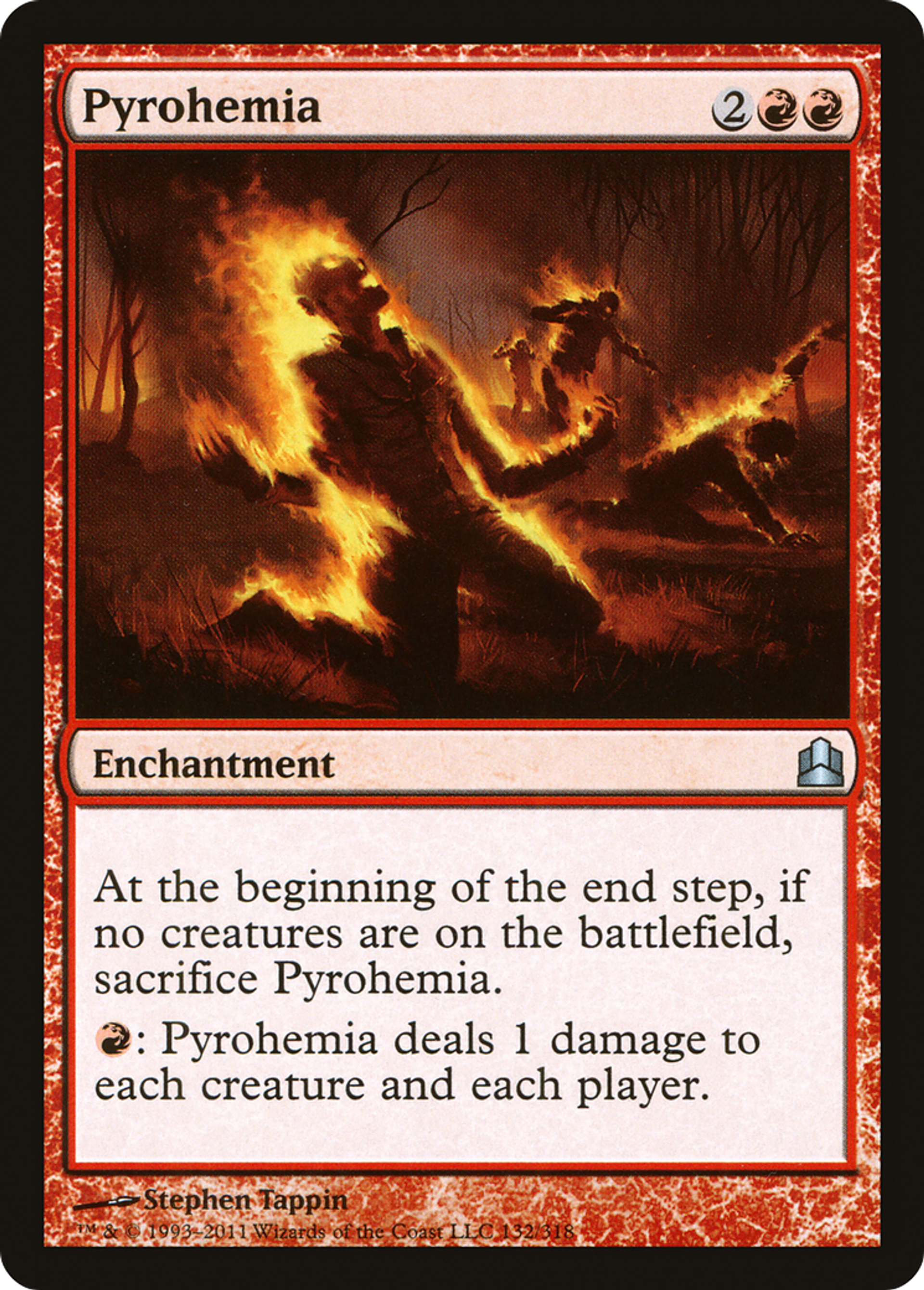 Pyrohemia — Commander 2011 — Magic: The Gathering