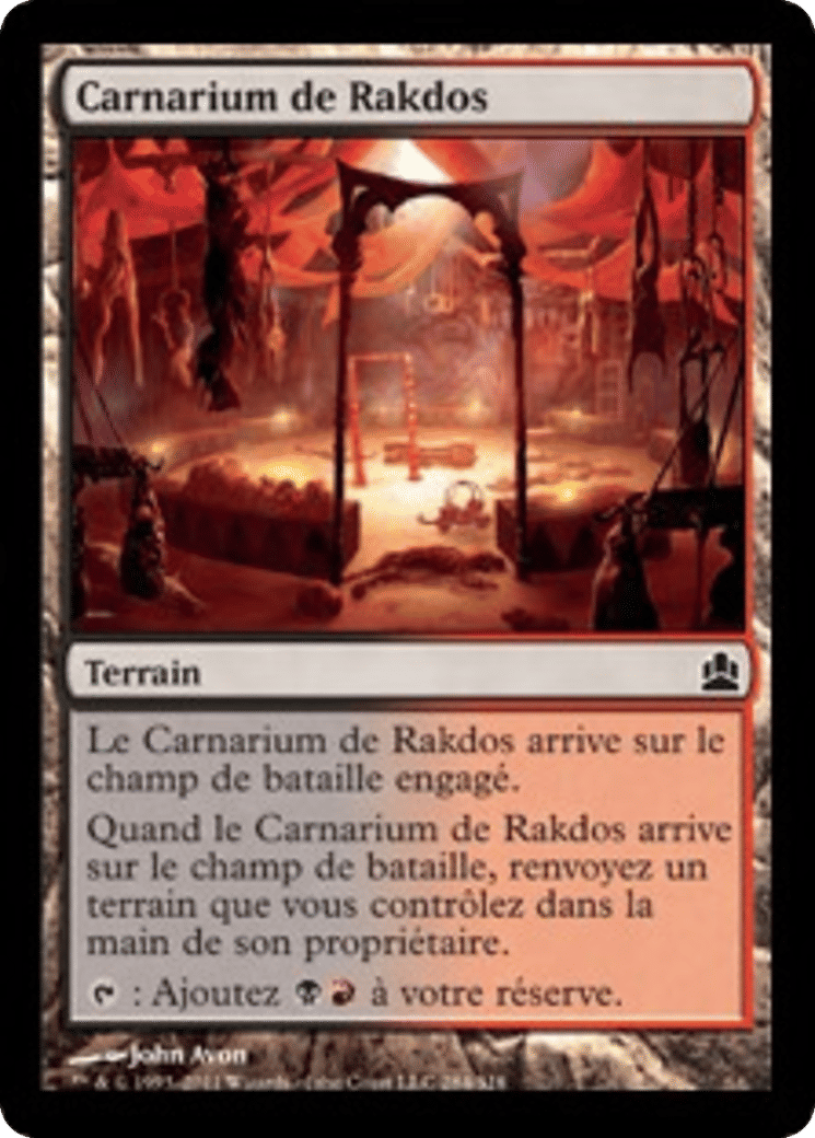 Carnarium de Rakdos — Commander 2011 — Magic: The Gathering