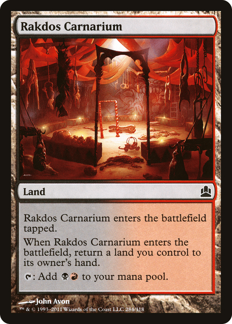 Rakdos Carnarium — Commander 2011 — Magic: The Gathering