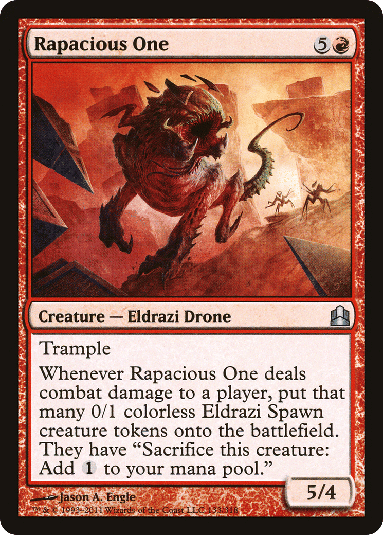 Rapacious One — Commander 2011 — Magic: The Gathering