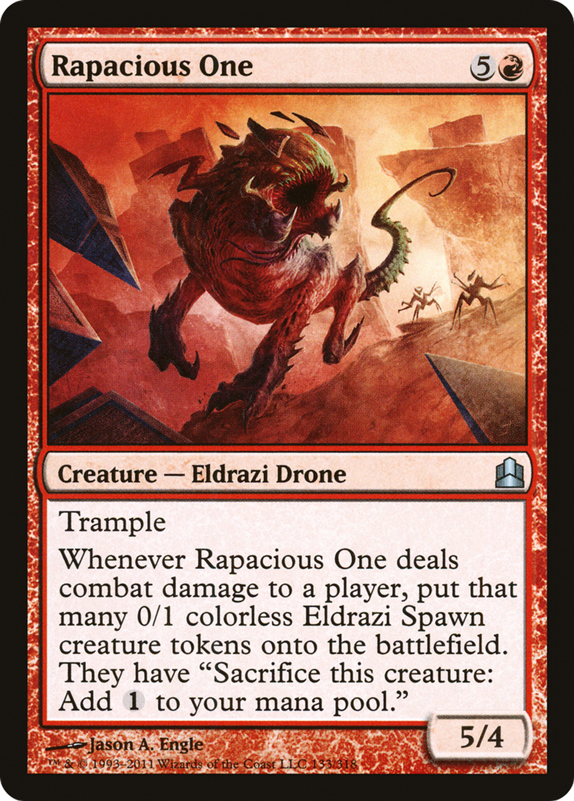 Rapacious One — Commander 2011 — Magic: The Gathering