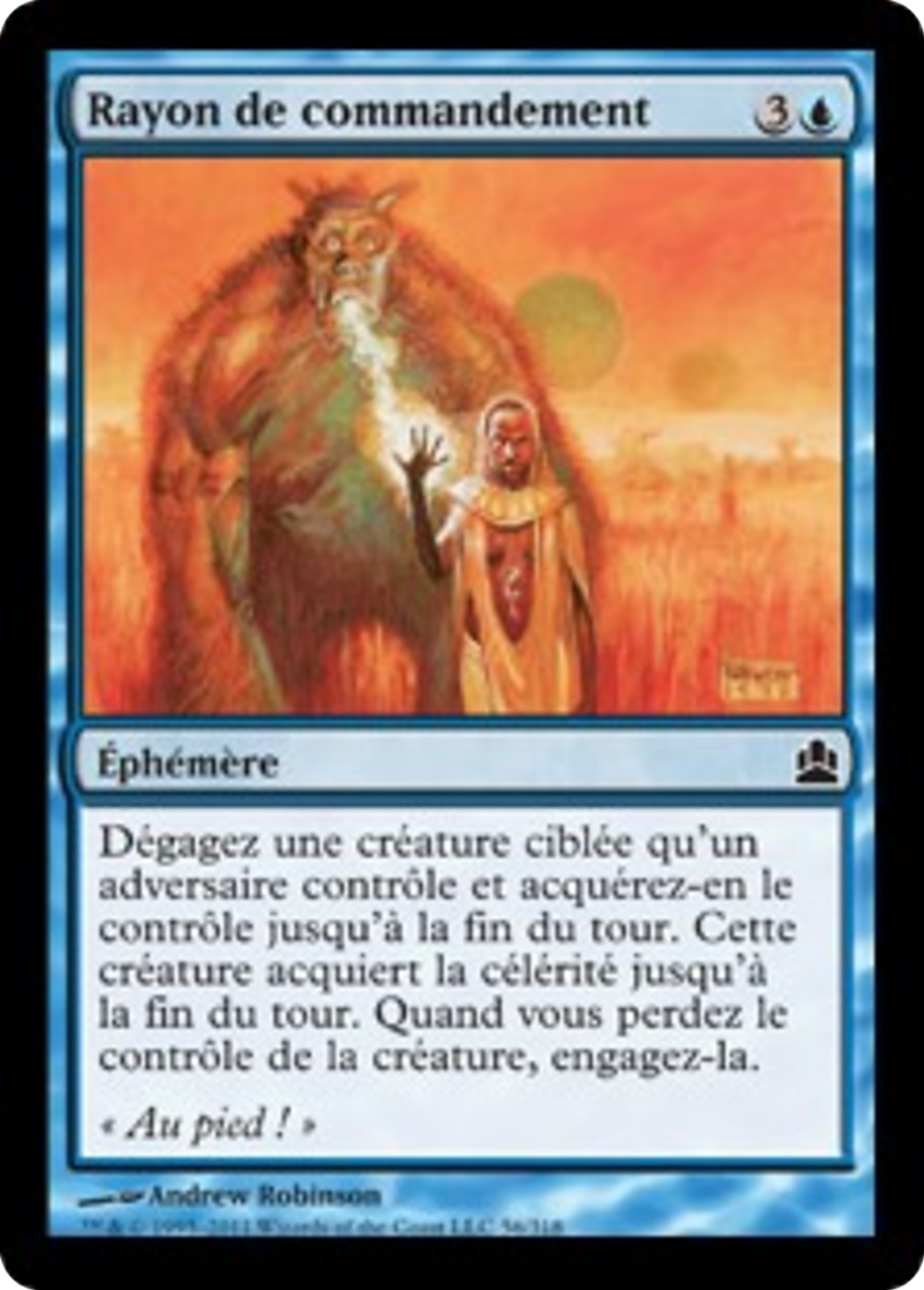 Rayon de commandement — Commander 2011 — Magic: The Gathering