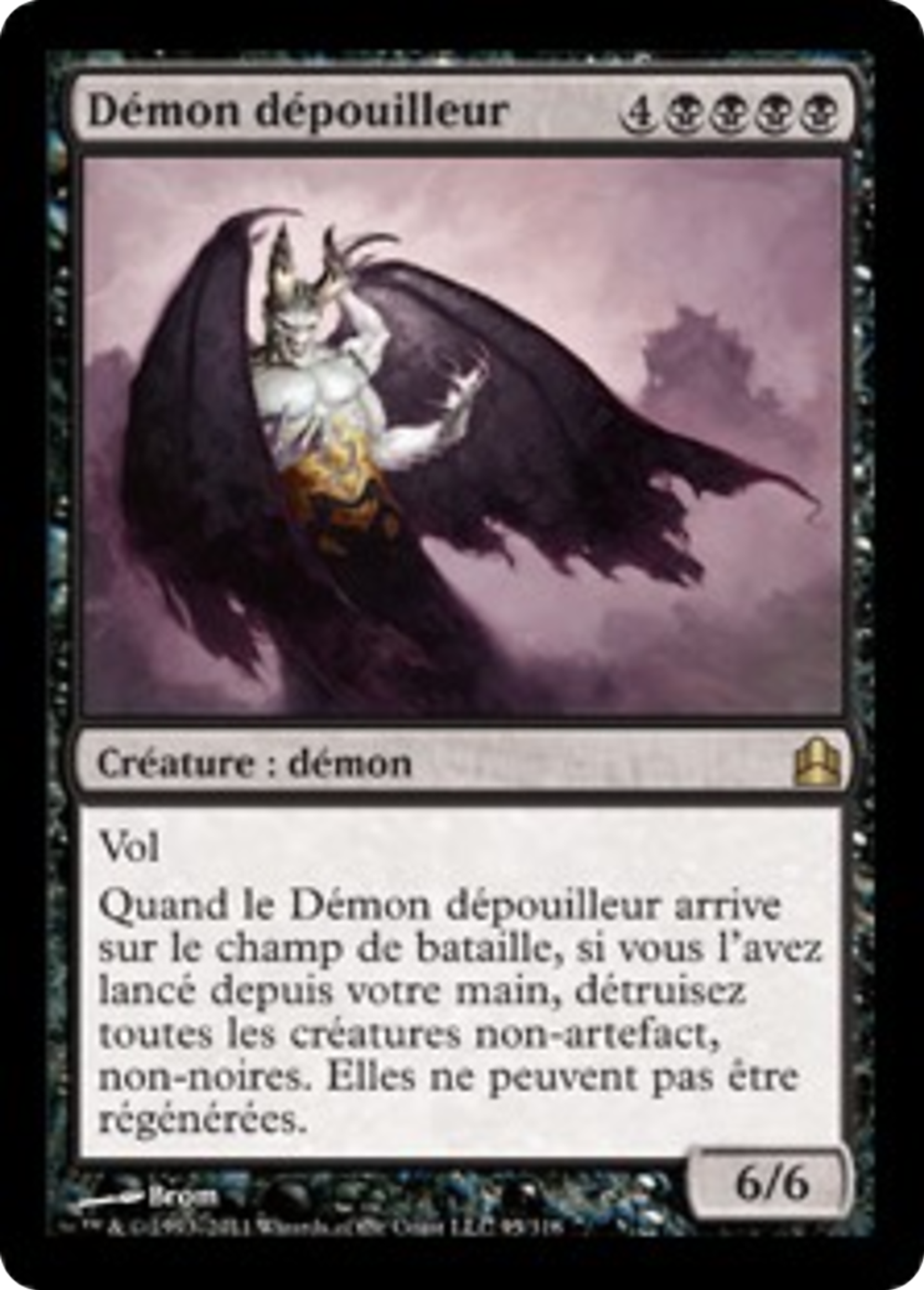 Démon dépouilleur — Commander 2011 — Magic: The Gathering