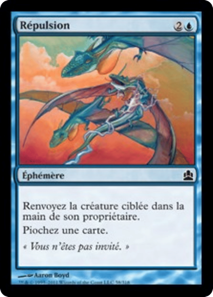 Répulsion — Commander 2011 — Magic: The Gathering