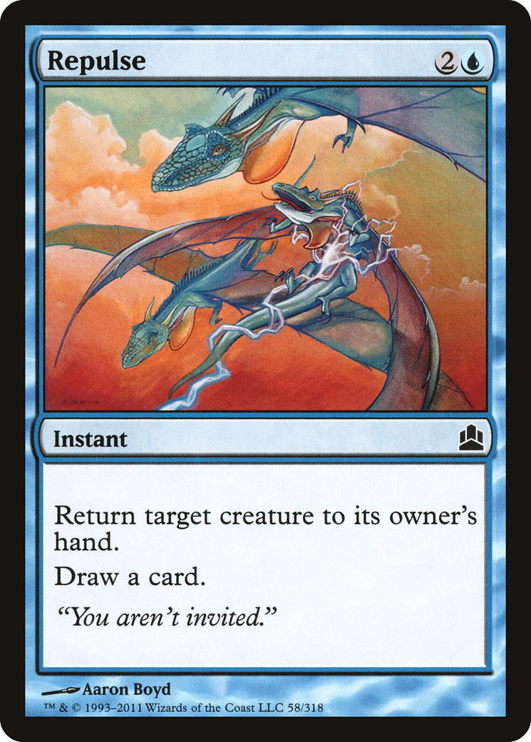 Repulse — Commander 2011 — Magic: The Gathering