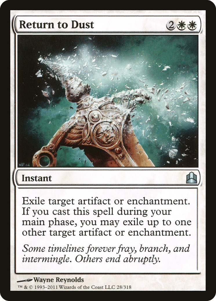 Return to Dust — Commander 2011 — Magic: The Gathering