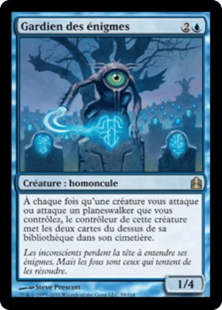 Gardien des énigmes — Commander 2011 — Magic: The Gathering