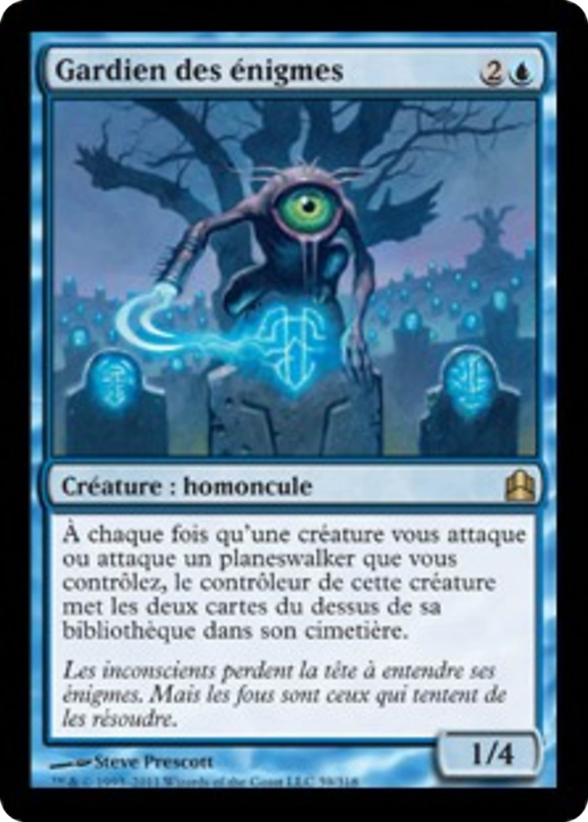 Gardien des énigmes — Commander 2011 — Magic: The Gathering