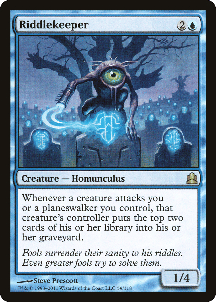 Riddlekeeper — Commander 2011 — Magic: The Gathering