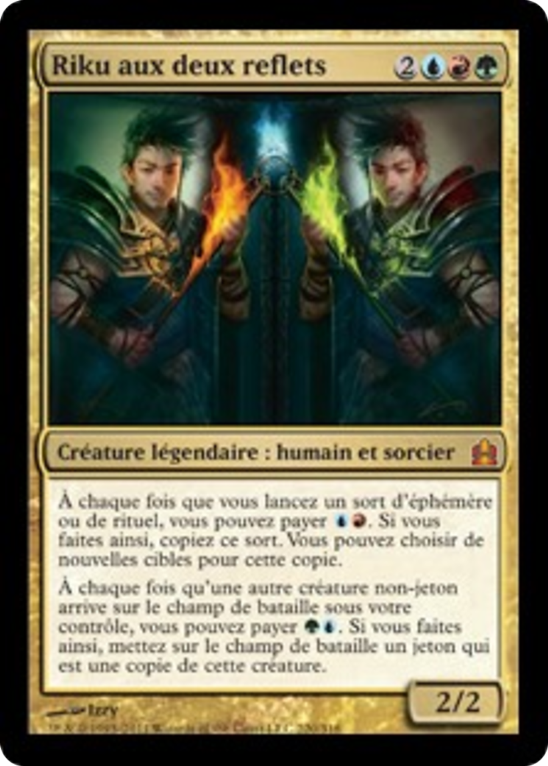 Riku aux deux reflets — Commander 2011 — Magic: The Gathering