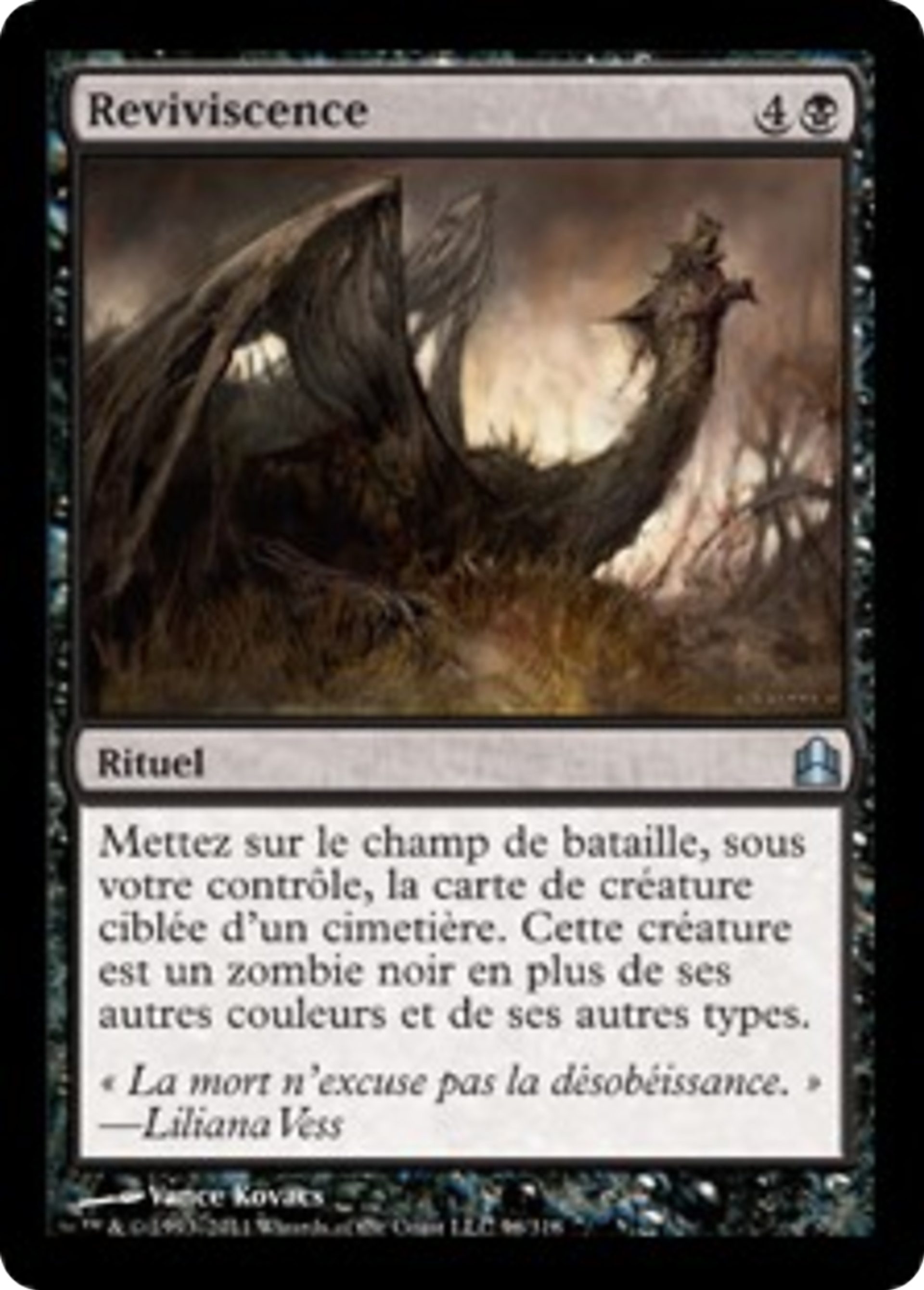 Reviviscence — Commander 2011 — Magic: The Gathering