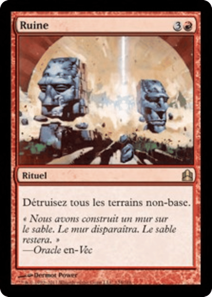 Ruine — Commander 2011 — Magic: The Gathering