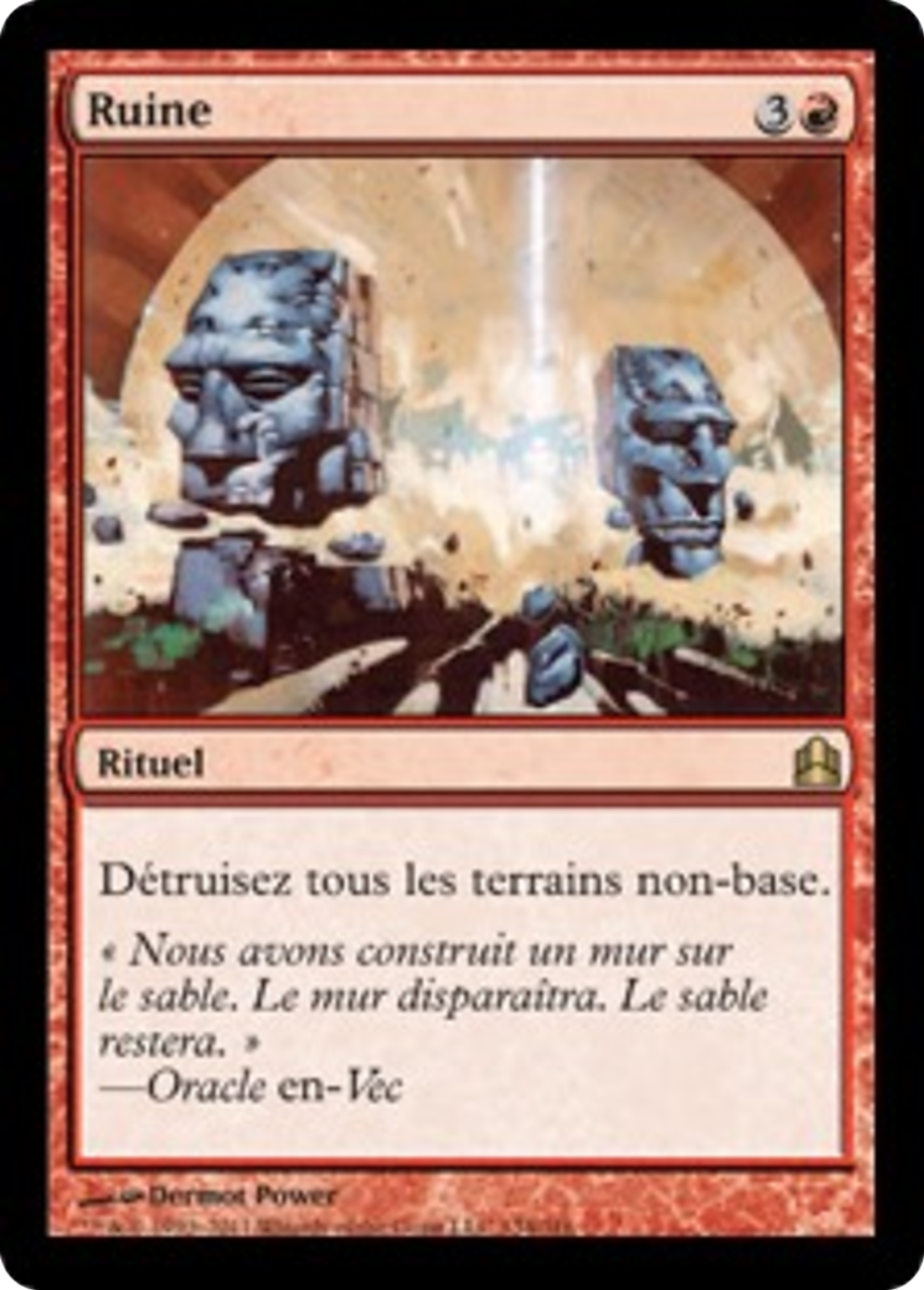 Ruine — Commander 2011 — Magic: The Gathering