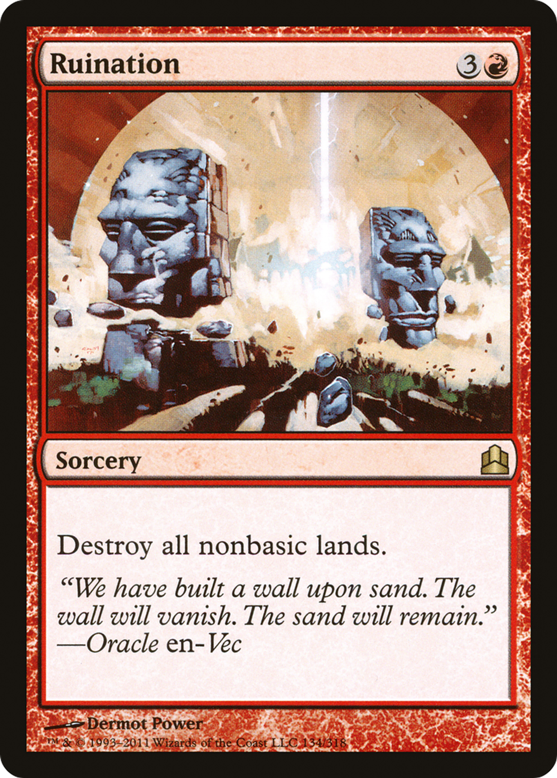 Ruine — Commander 2011 — Magic: The Gathering