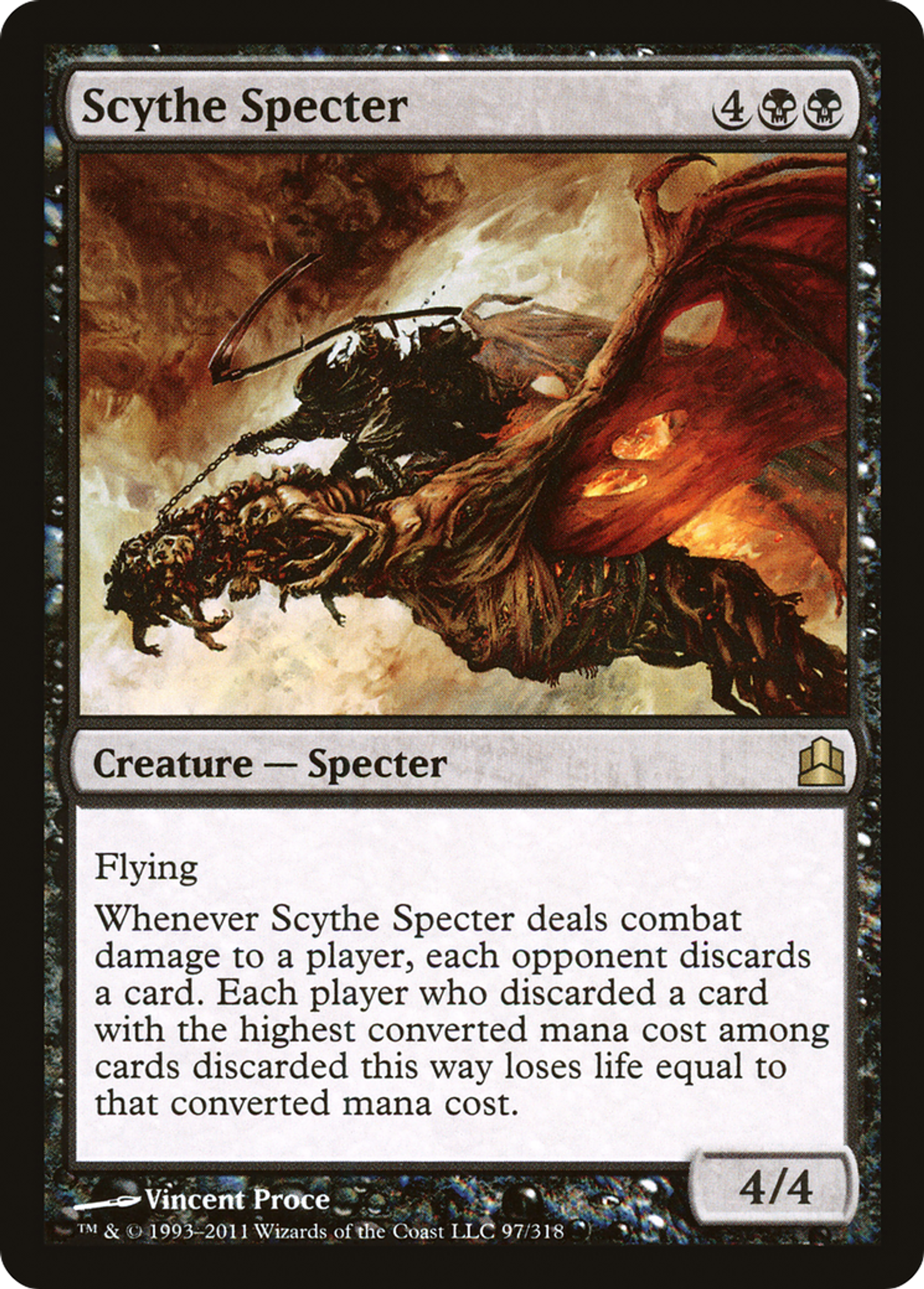 Spectre à la faux — Commander 2011 — Magic: The Gathering