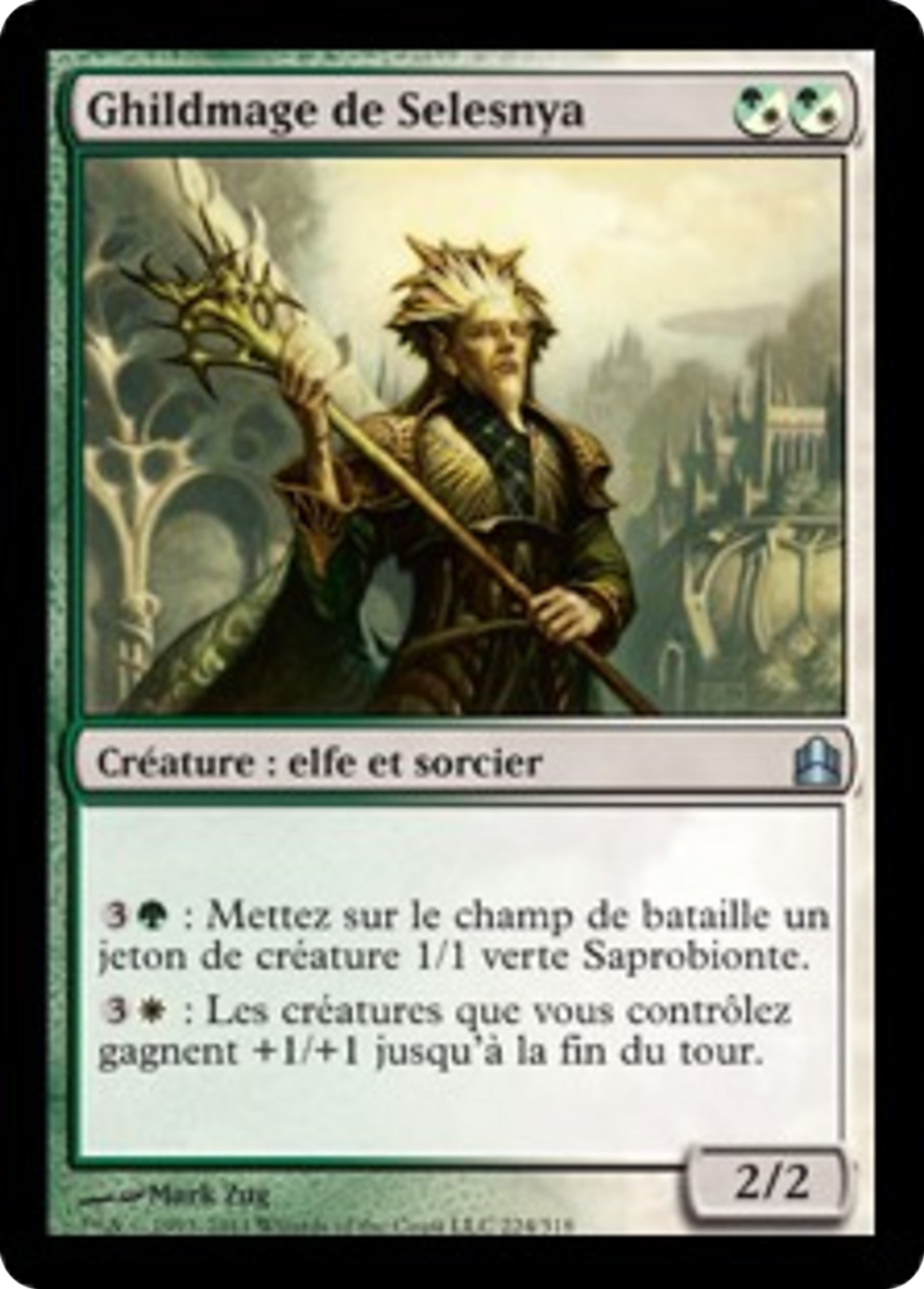 Ghildmage de Selesnya — Commander 2011 — Magic: The Gathering