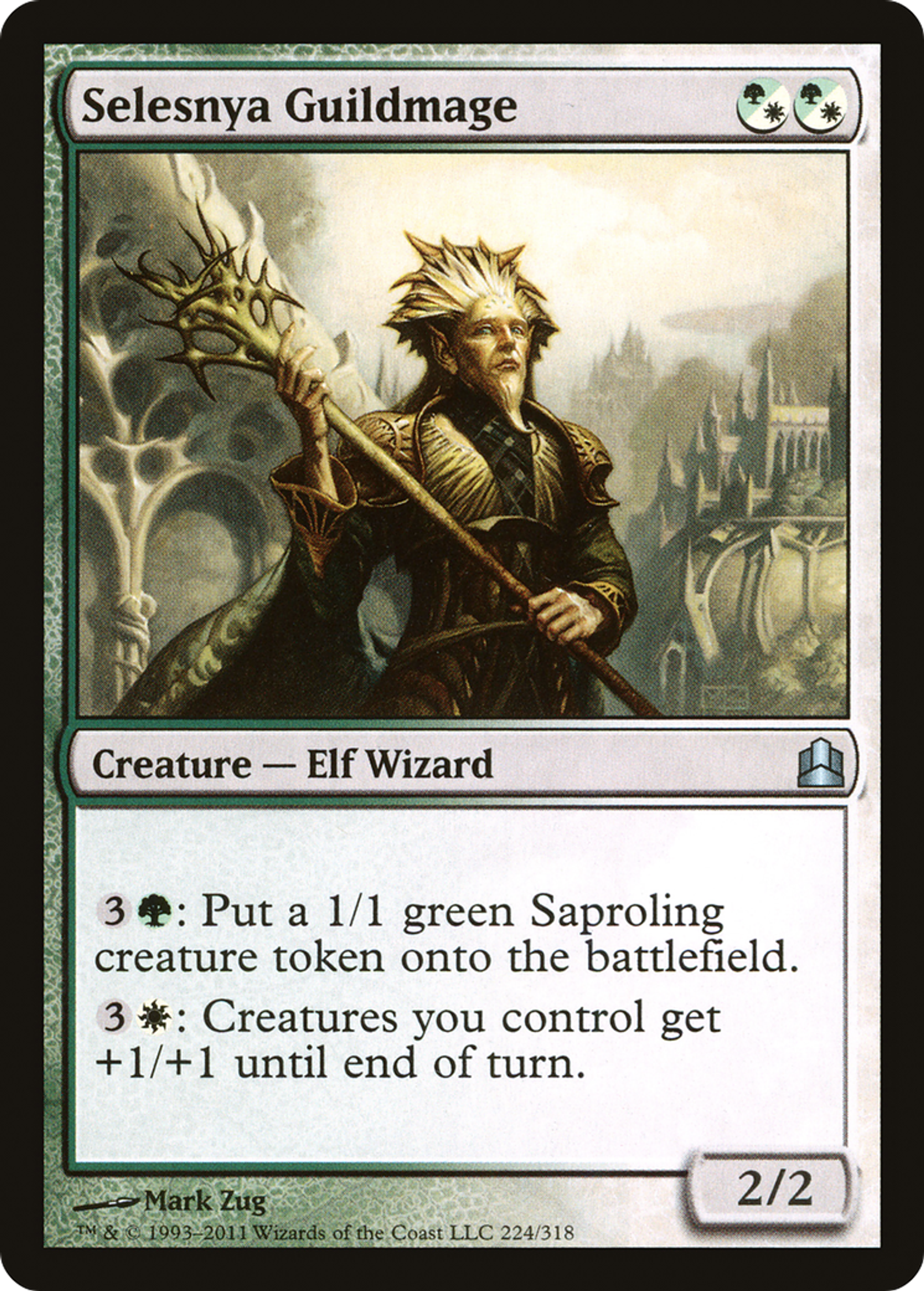 Selesnya Guildmage — Commander 2011 — Magic: The Gathering