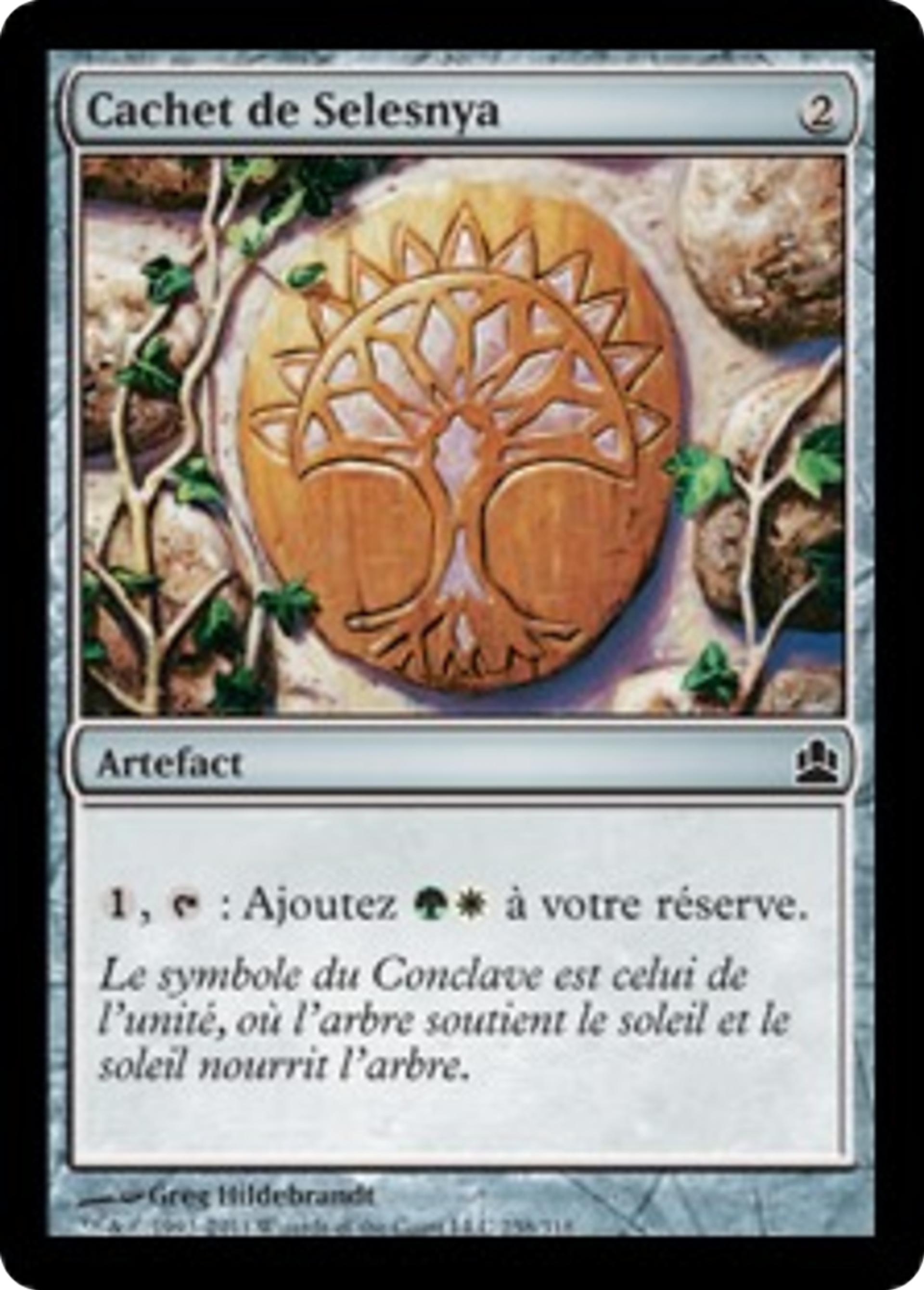 Cachet de Selesnya — Commander 2011 — Magic: The Gathering