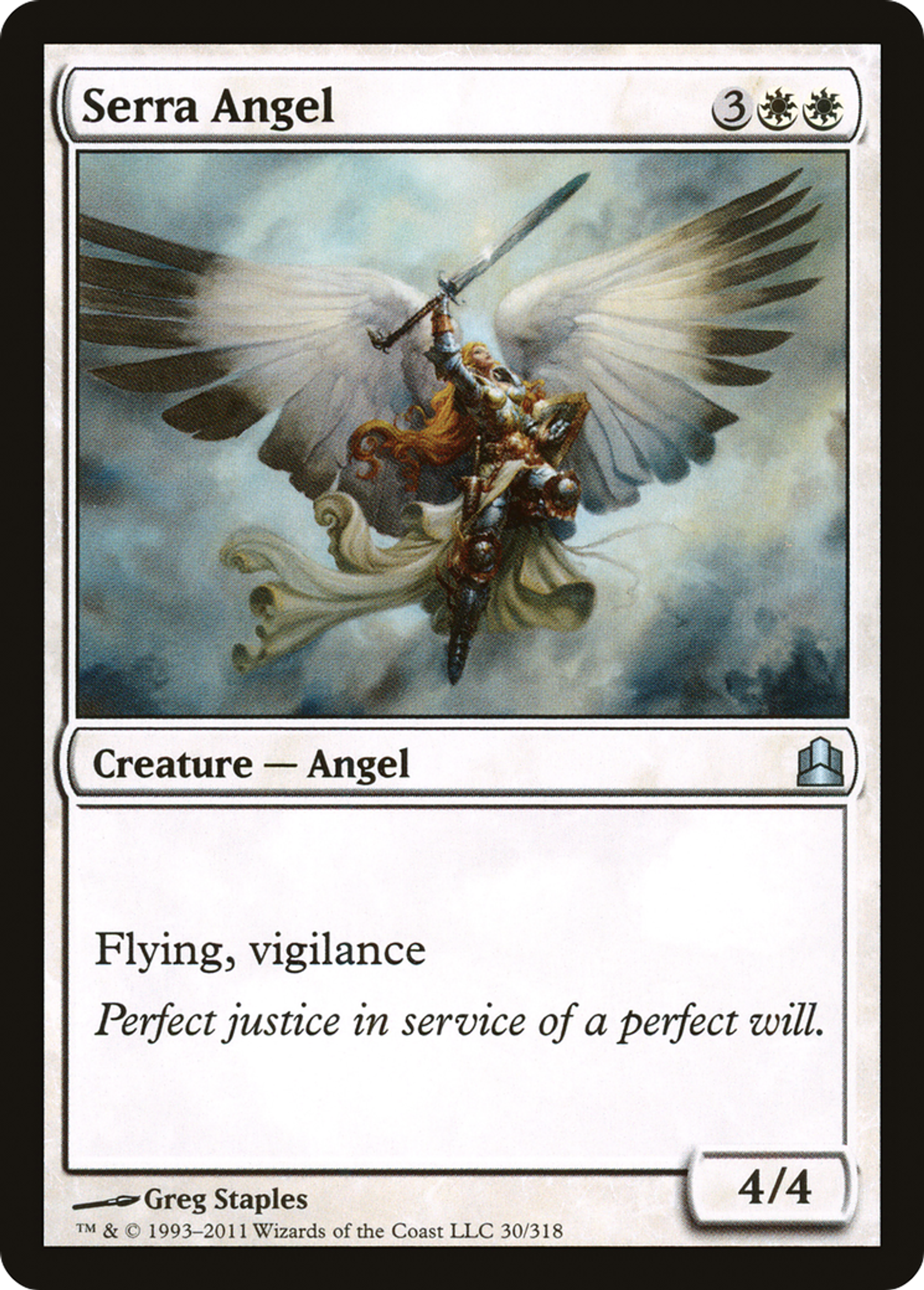 Ange de Serra — Commander 2011 — Magic: The Gathering